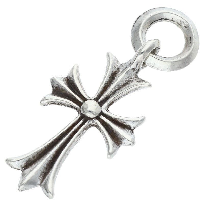 Chrome Hearts Chrome Hearts Tiny CH Cross Silver Necklace Size ONE SIZE - 1 Thumbnail