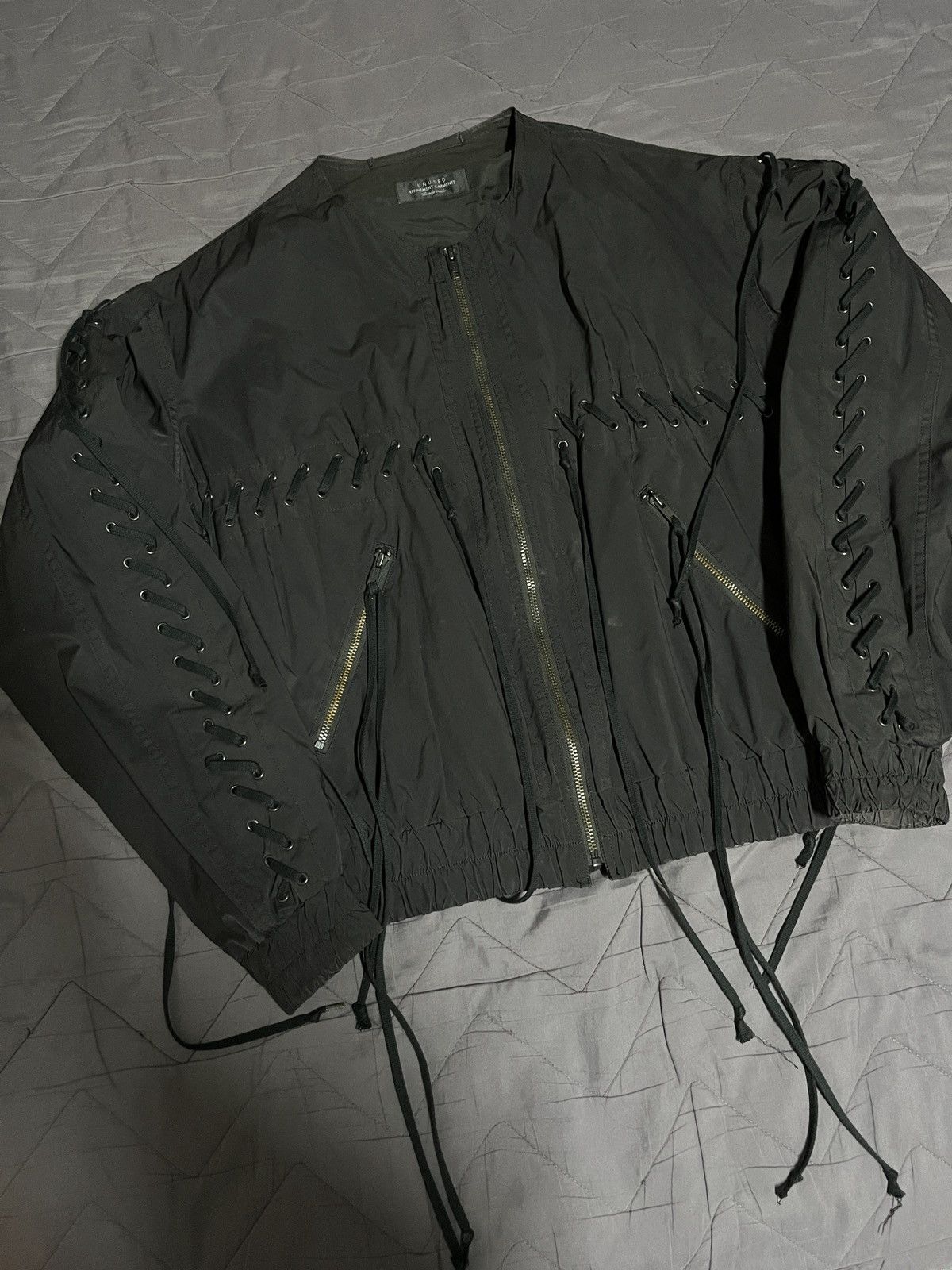 Unused Unused lace up jacket Size US L / EU 52-54 / 3 - 2 Thumbnail