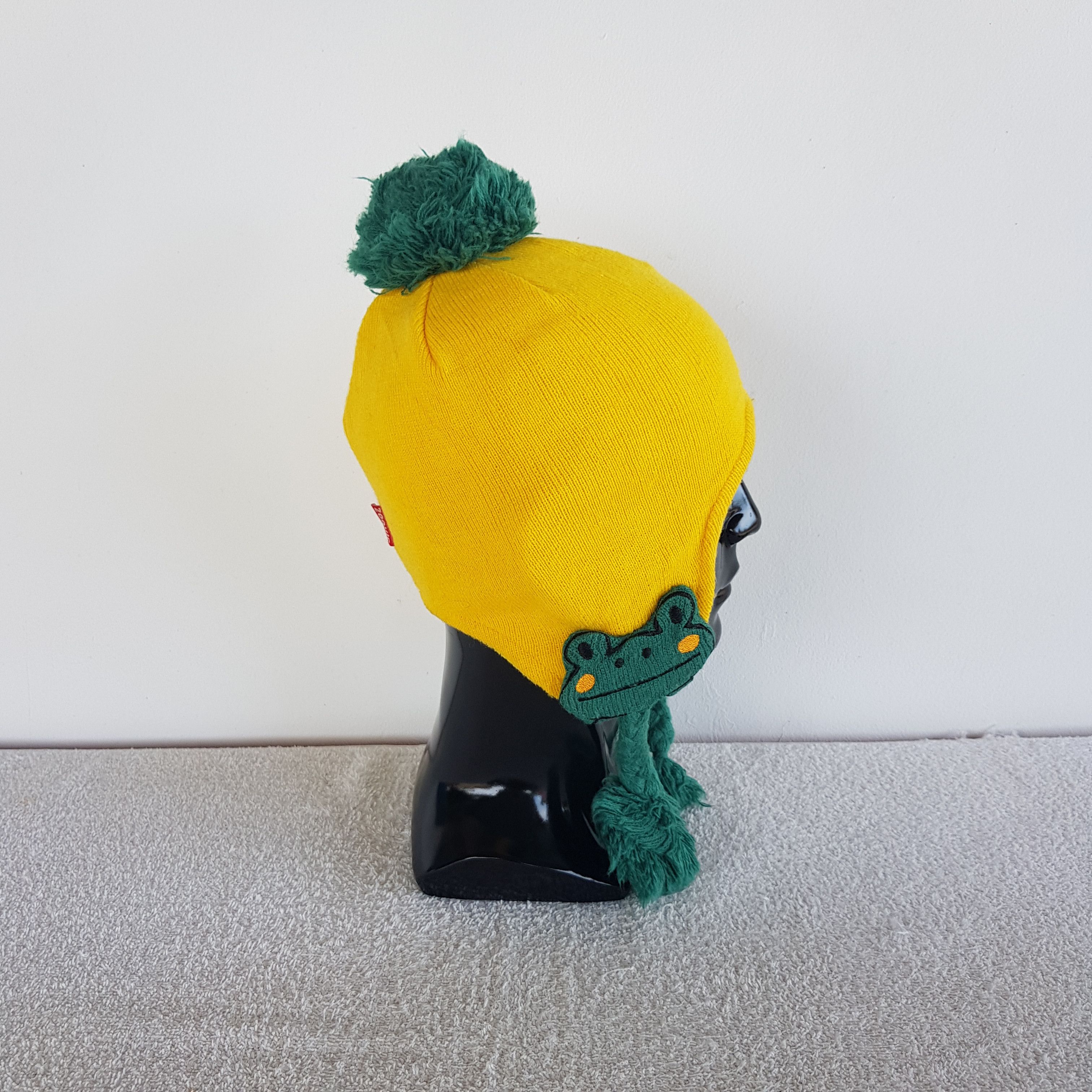 Other Vintage Japanese Earflap Beanie Ribbed Knit Snow Caps Hats. Size ONE SIZE - 3 Thumbnail