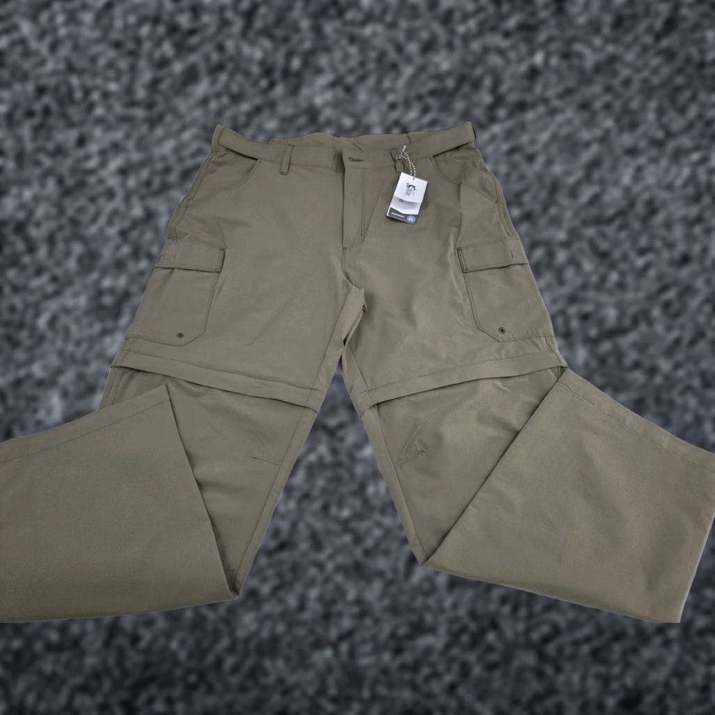 Vintage NWT World Wide Sportsman Fallen Rock Ultimate Convertible Beige Pants 38 #8670 Size US 38 / EU 54 - 1 Thumbnail