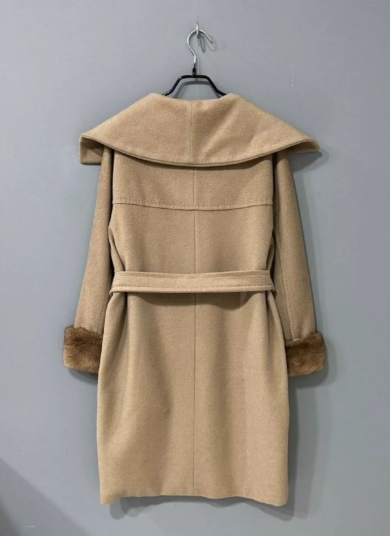 Max Mara Max Mara Pure camel hair coat Size L / US 10 / IT 46 - 3 Thumbnail