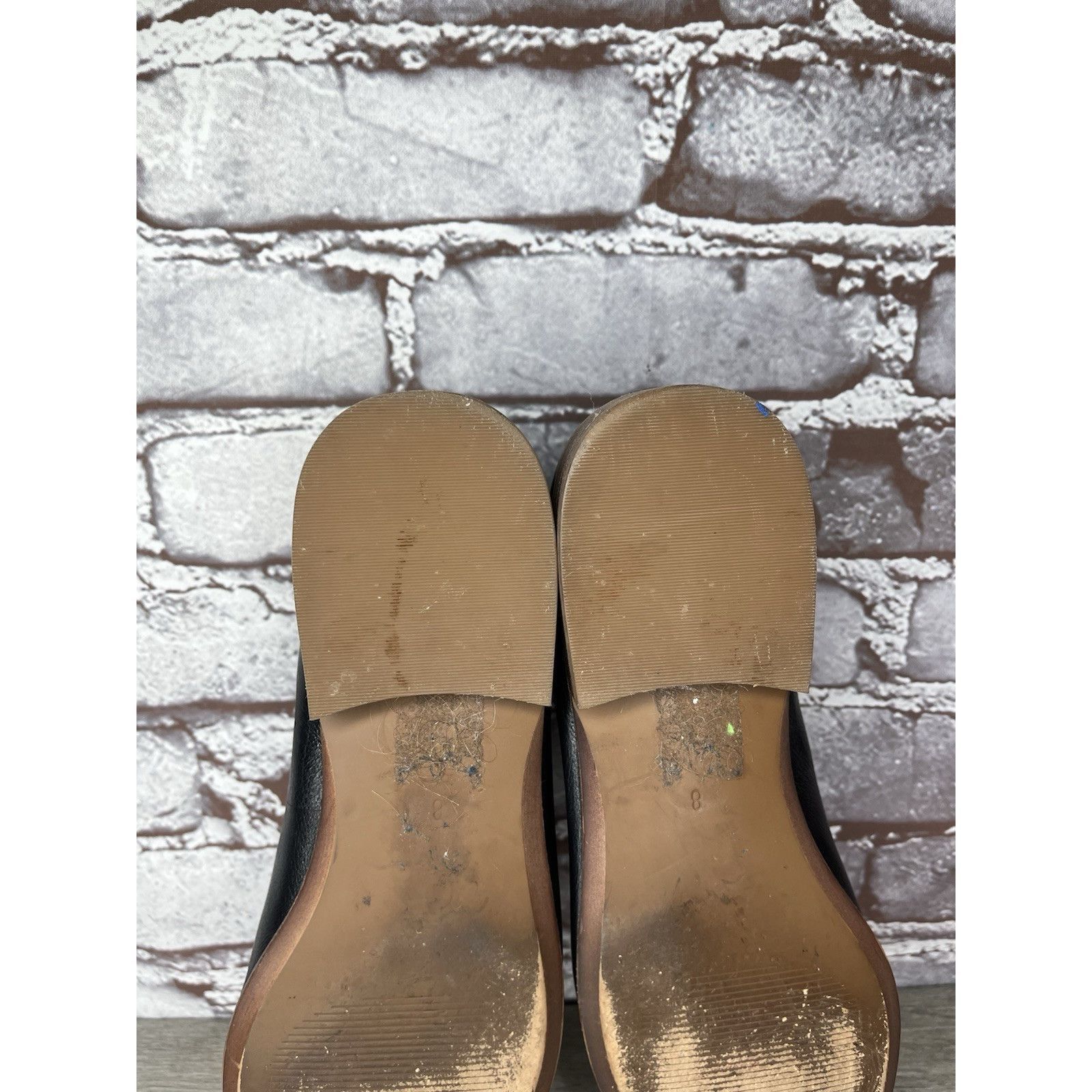Madewell Madewell Black Leather The Frances Loafers Office Shoes Wome Size US 8 / IT 38 - 8 Thumbnail