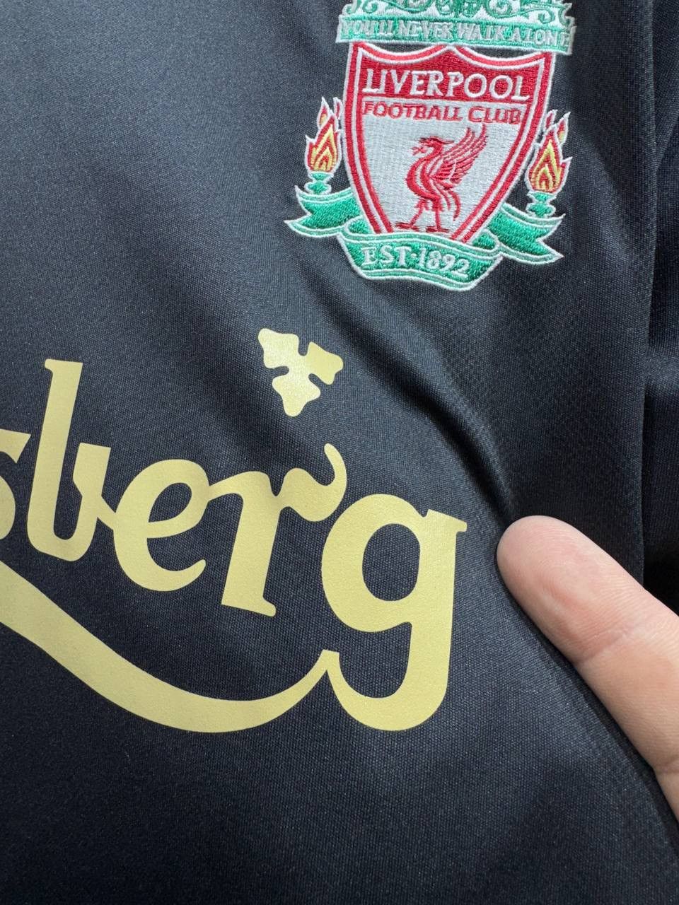 Adidas Liverpool 2009-10 Adidas Away Footvall Shirt Jersey Size US M / EU 48-50 / 2 - 3 Thumbnail