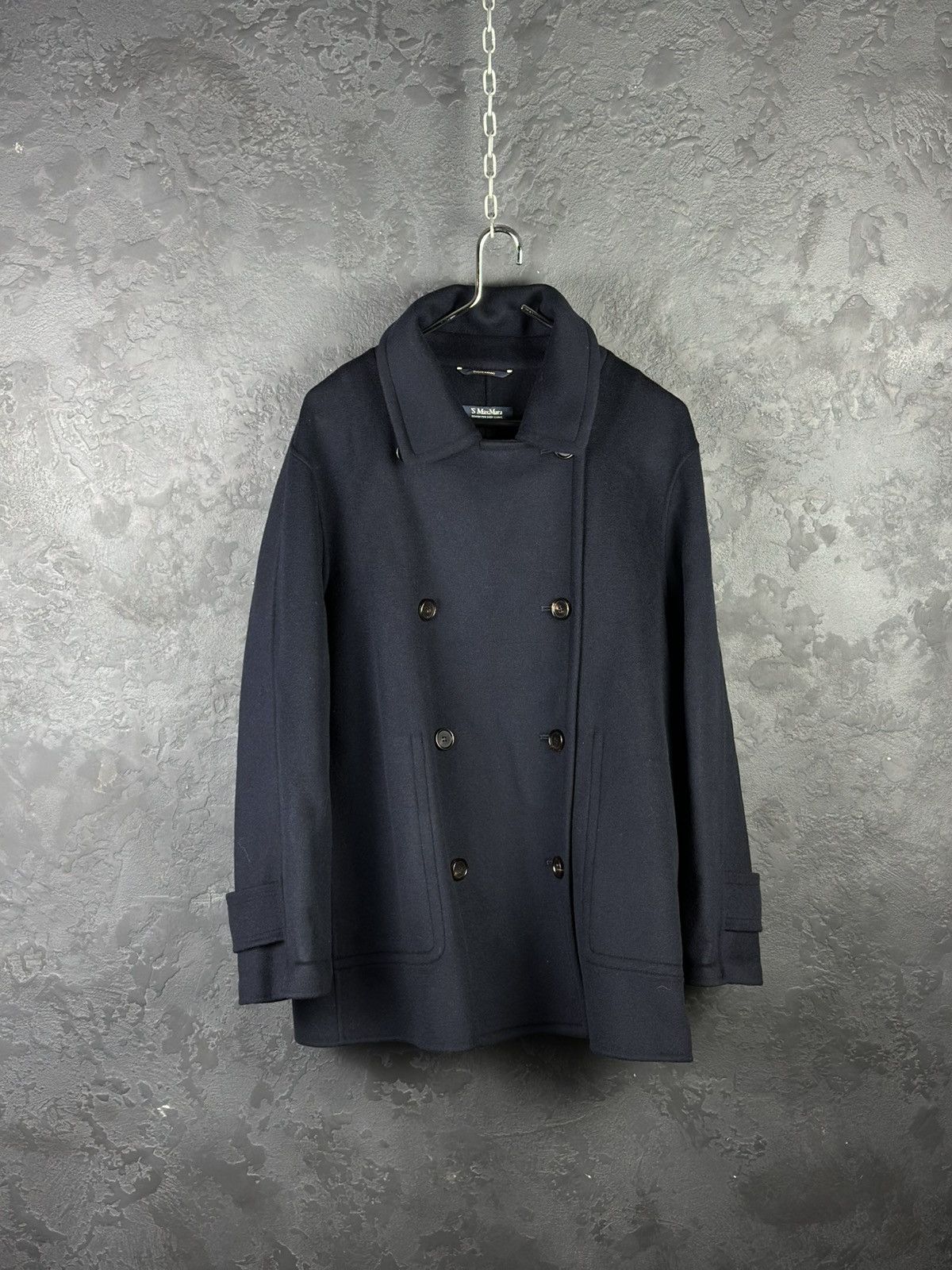 Max Mara Max Mara CUCITO A MANO Wool Coat Italy Size L / US 10 / IT 46 - 1 Thumbnail