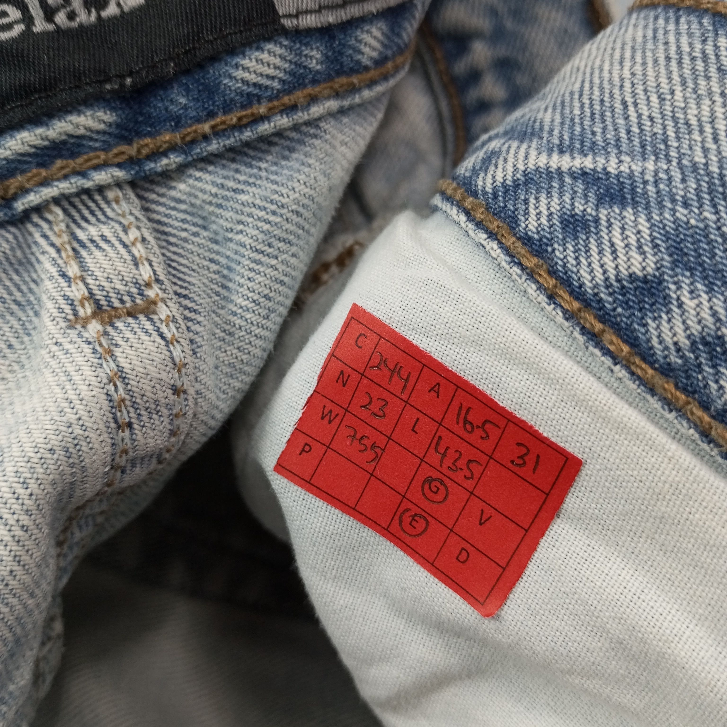 Levi's Levis Straight Relaxed Silver Tab Distressed Jeans c244n23 Size US 32 / EU 48 - 14 Thumbnail