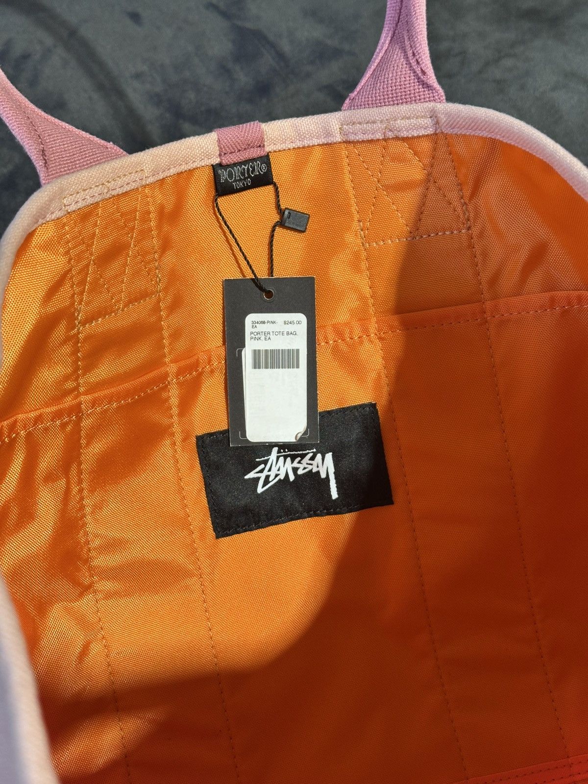 Stussy Stussy X Porter Canvas Tote Bag Size ONE SIZE - 4 Thumbnail