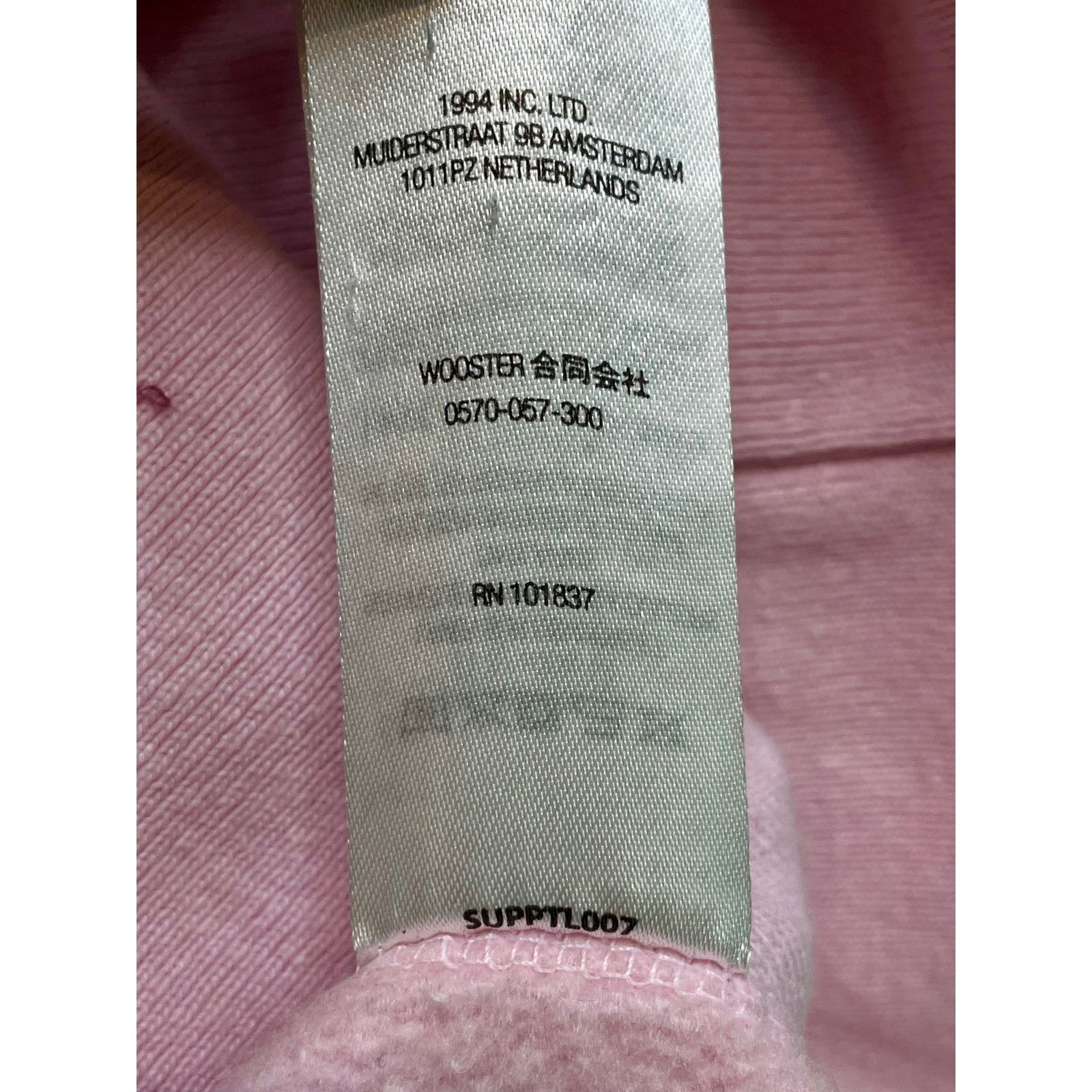 Supreme Supreme Studded Arc Logo Pink Pullover Hoodie Size US L / EU 52-54 / 3 - 10 Thumbnail