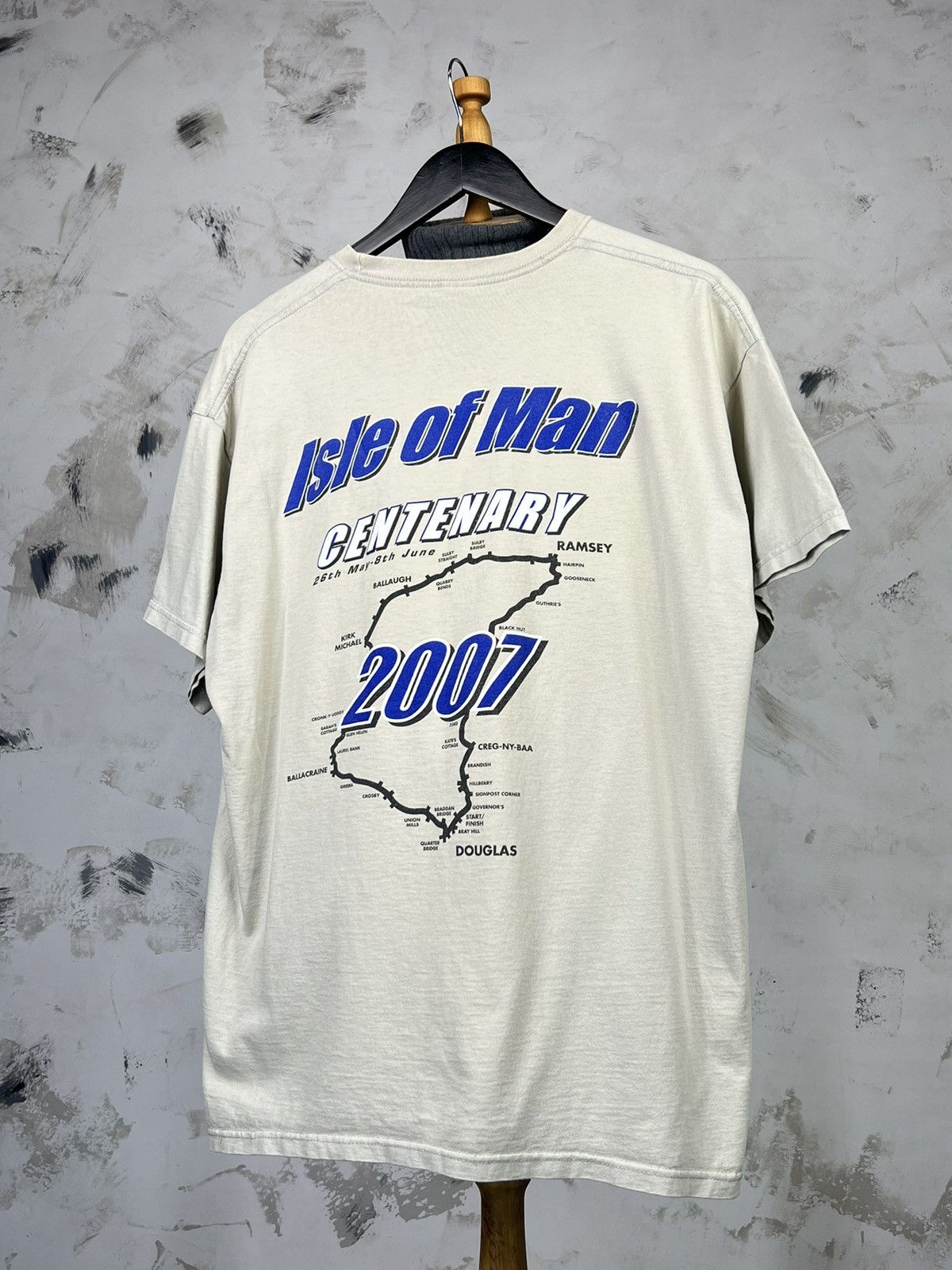 Vintage Isle Of Man TT Centenary Road Racing 2007 Shirt L - XL Size US XL / EU 56 / 4 - 5 Thumbnail
