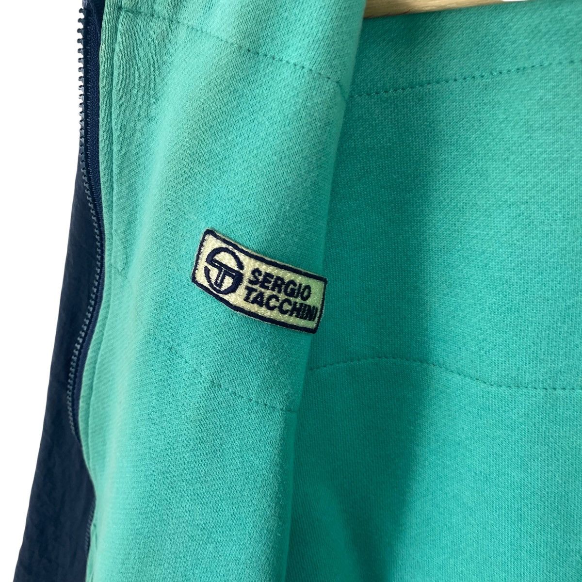Sergio Tacchini Vintage SERGIO TACCHINI Reversible Bomber Jacket Full Zip Size US XL / EU 56 / 4 - 10 Thumbnail