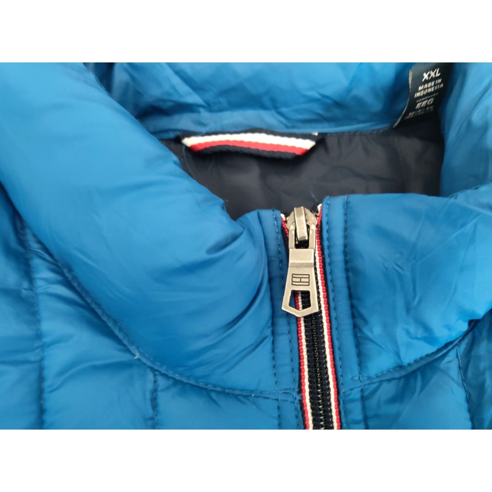 Tommy Hilfiger Tommy Hilfiger Packable Natural Duck Down Jacket Mens Blue Quilted 2XL Winter Puffer Coat Size US XXL / EU 58 / 5 - 6 Thumbnail