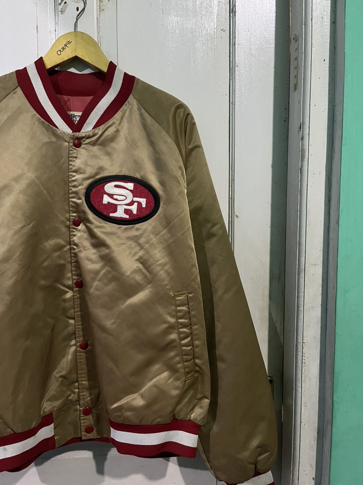 Chalk Line Vintage 80s gold chalkline san fransisco 49ers Size US XL / EU 56 / 4 - 4 Thumbnail