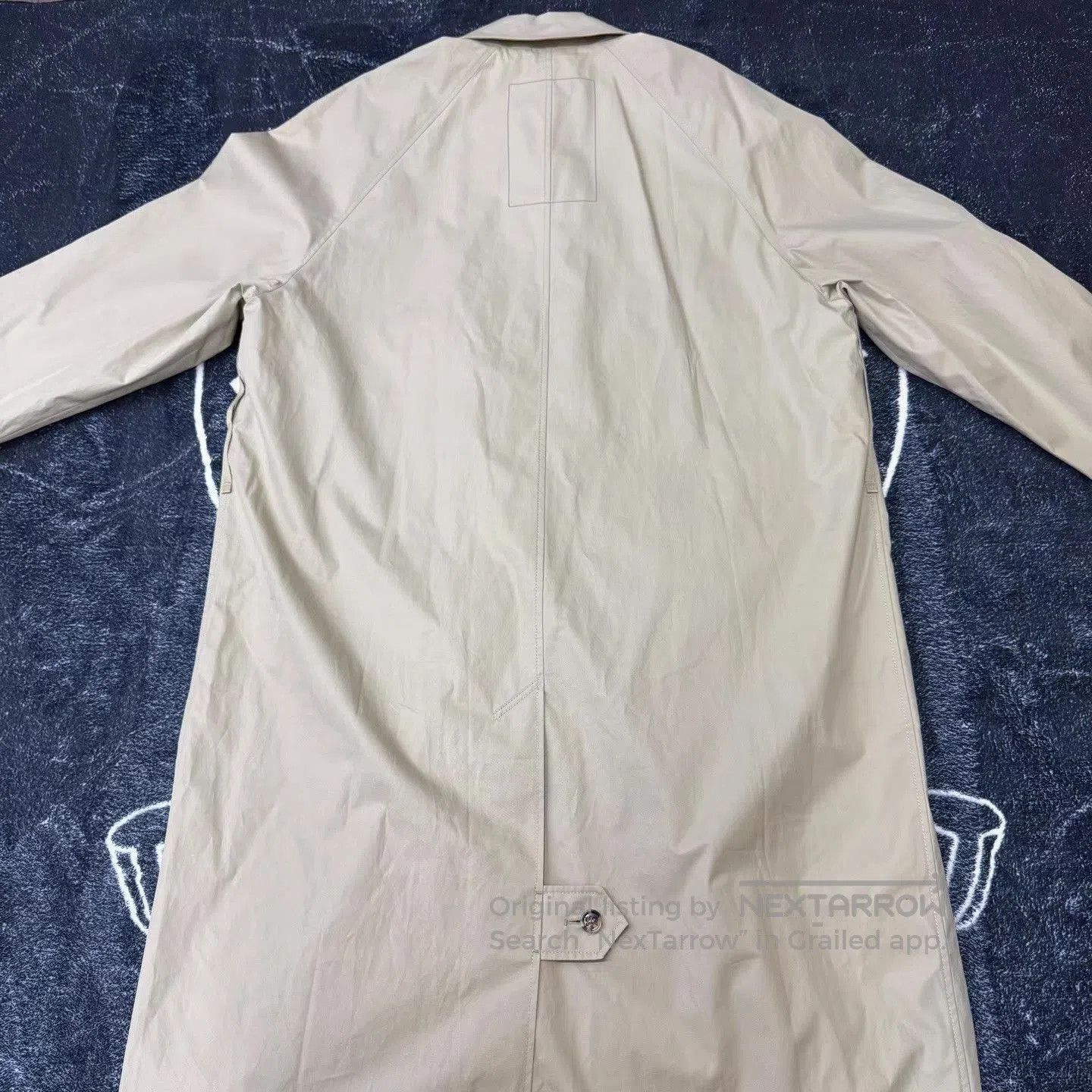 Burberry Beige Long Trench Coat . Size US XL / EU 56 / 4 - 3 Thumbnail