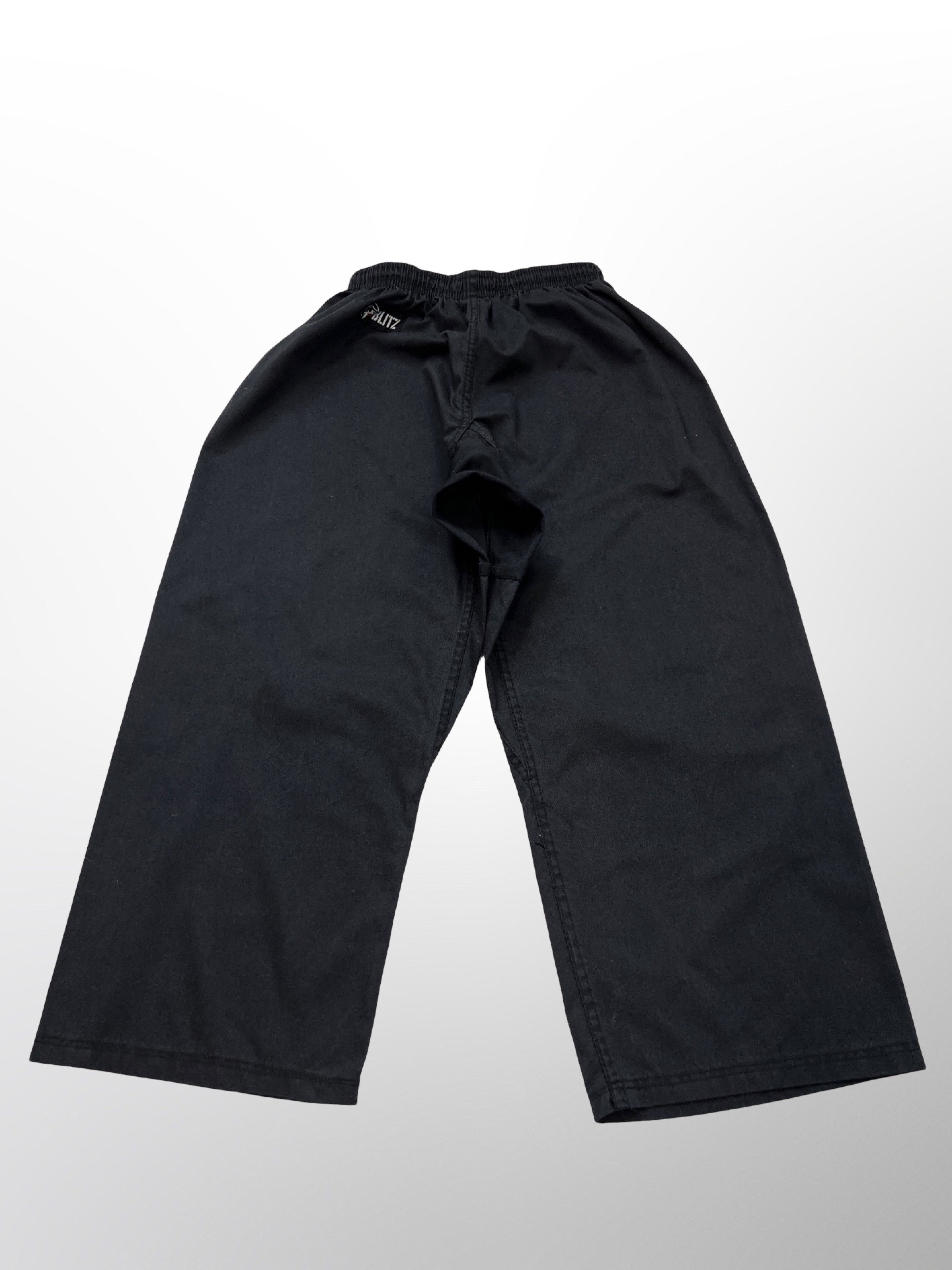 Vintage Wide Cropped Loose Workwear Pants Size US 32 / EU 48 - 2 Thumbnail