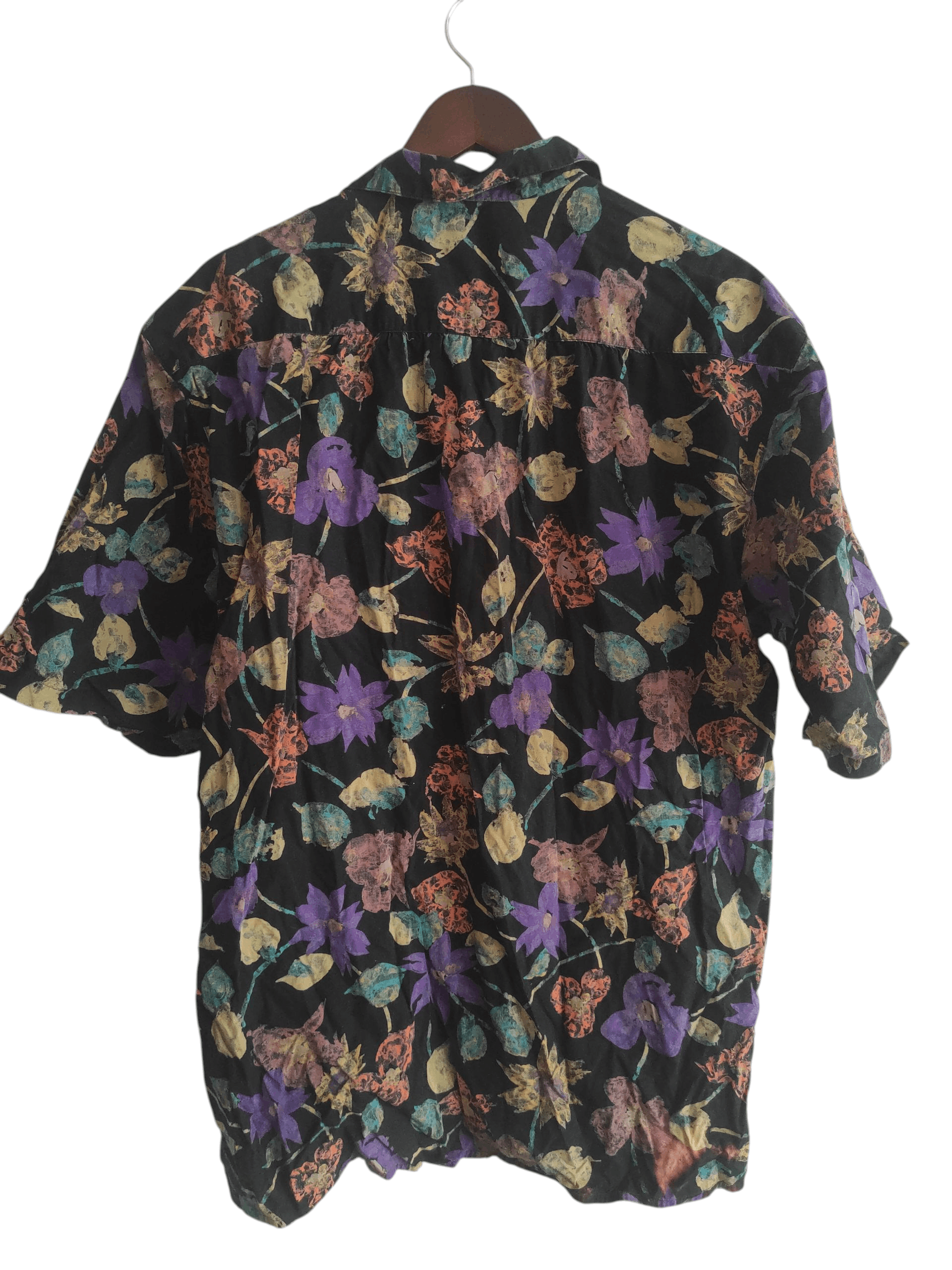 Hugo Boss VTG HUGO BOSS Shirt Men Hawaiian 90’s Floral Made In Germany Size US XL / EU 56 / 4 - 2 Thumbnail