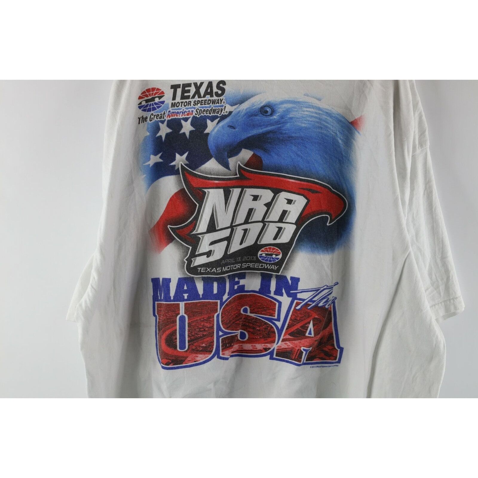 Vintage Vintage Distressed NRA 500 Short Sleeve T-Shirt 3XL Size US XXL / EU 58 / 5 - 10 Thumbnail