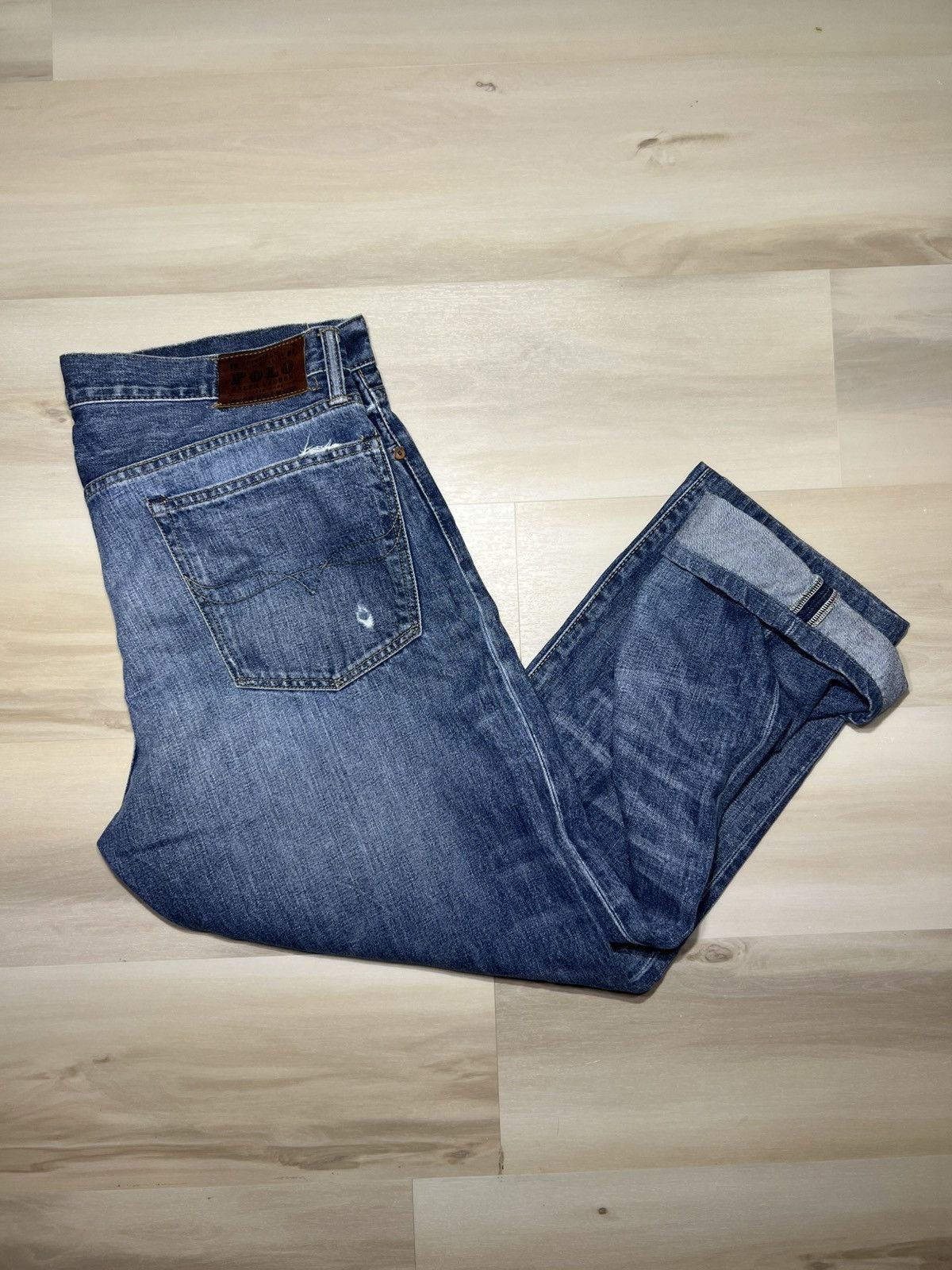 Polo Ralph Lauren Polo Ralph Lauren 867 Jeans Mens 36x30 Med Wash Size US 36 / EU 52 - 1 Thumbnail