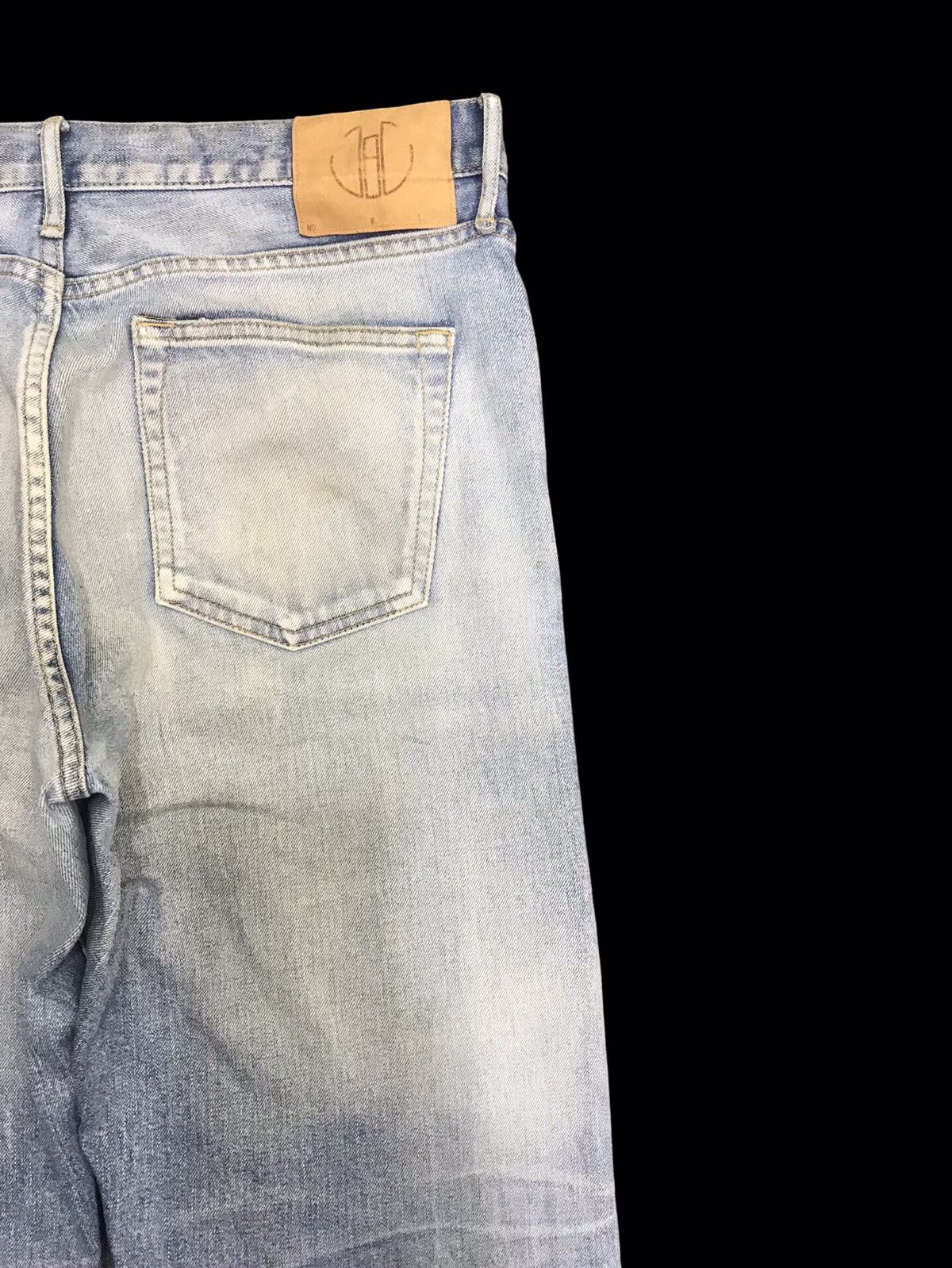 Japan Blue 💥ARCHIVAL💥JAPAN BLUE Craftman Palm Distressed Denim F130 Size US 34 / EU 50 - 14 Thumbnail