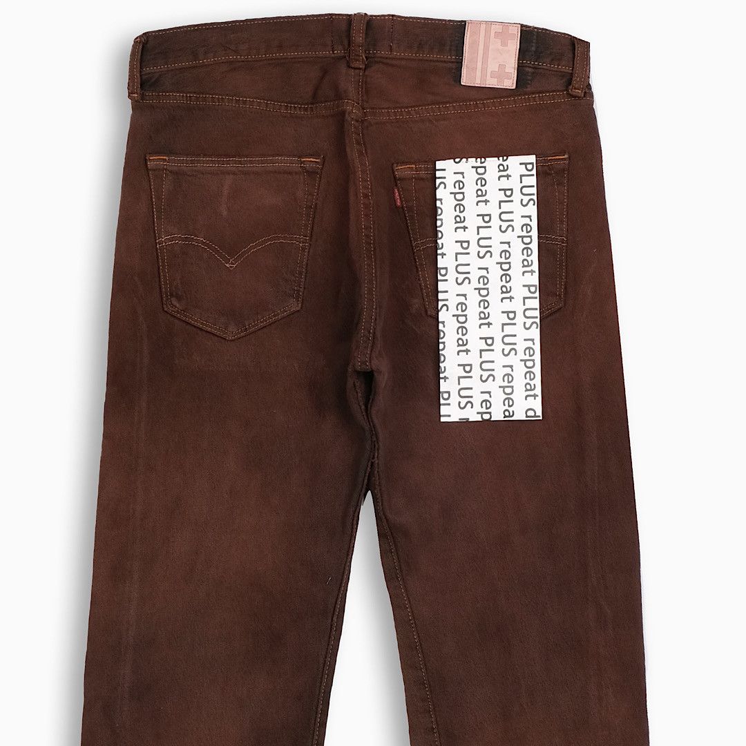 Japanese Brand × Levi's × Vintage REPEAT PLUS 001 Dirty Brown 32 Inch (RP001Y3201) Size US 32 / EU 48 - 5 Thumbnail