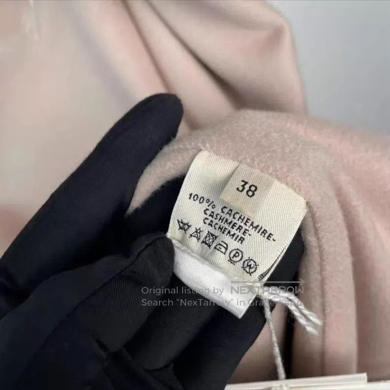 Hermes Hermes Cashmere Pink Long Coat, Size 38 Size XS / US 0-2 / IT 36-38 - 2 Thumbnail