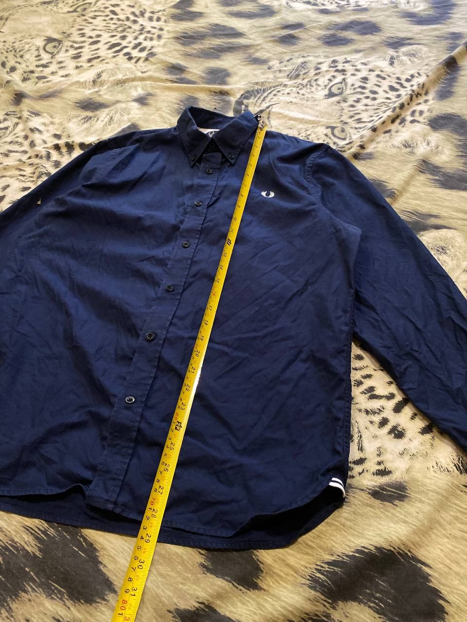 Fred Perry shirt blue Vintage Fred Perry logo streetwear Y2K Size US L / EU 52-54 / 3 - 10 Thumbnail