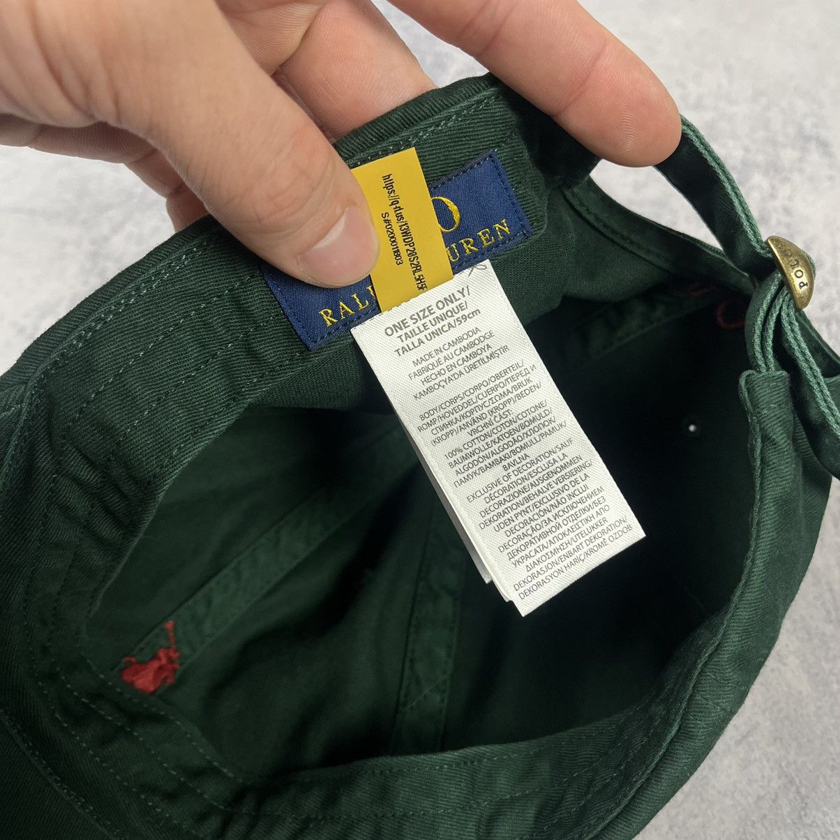 Polo Ralph Lauren Polo Ralph Lauren rare red pony Cap Size ONE SIZE - 9 Thumbnail
