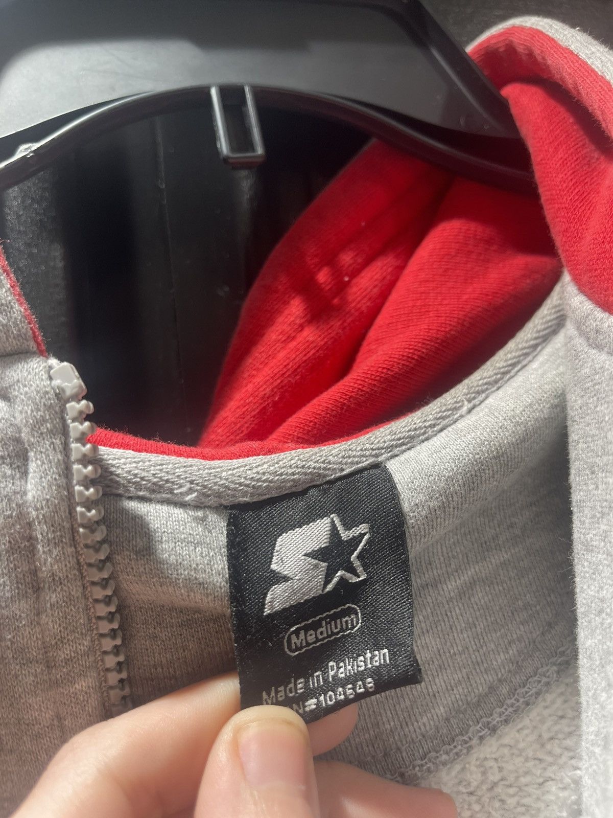 Starter Vintage Starter Arizona Wildcats Full Zip Hoodie Jacket Grey Size US M / EU 48-50 / 2 - 5 Thumbnail