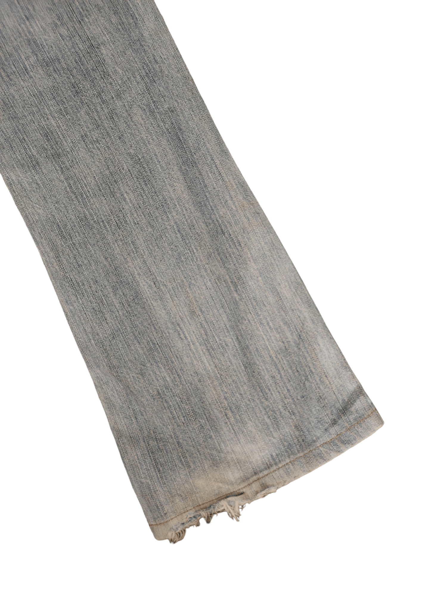 Edwin Flare Jeans Edwin XV Distress Faded Boot Cut Y2k Mudmax Size US 29 - 8 Thumbnail