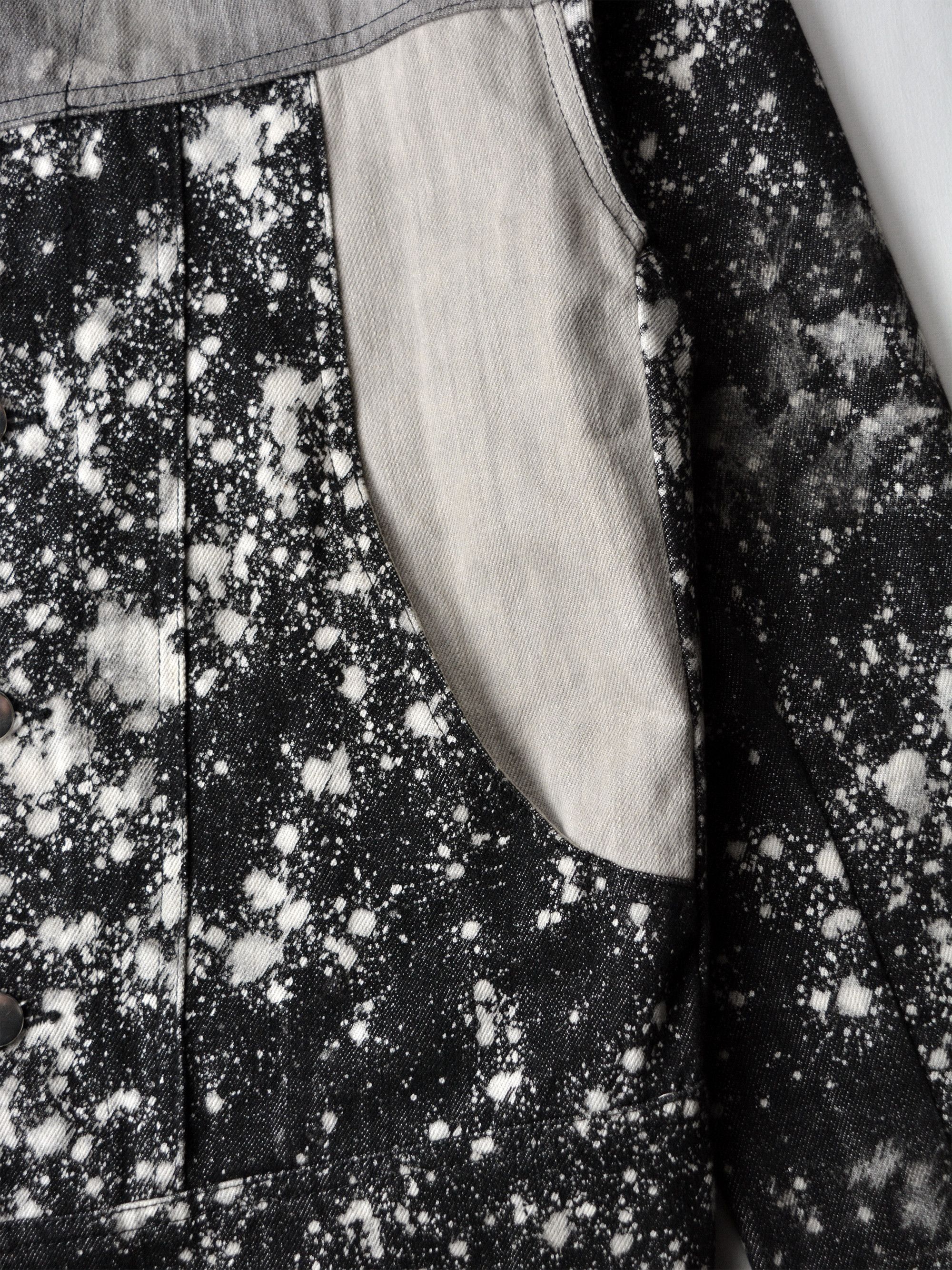 Gosha Rubchinskiy Gosha Rubchinskiy - A/W 2012 - splatter denim jacket Size US S / EU 44-46 / 1 - 7 Thumbnail