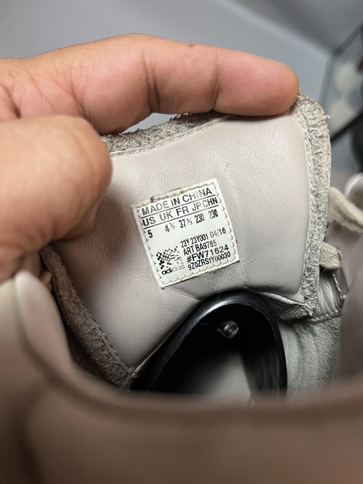 Adidas × Rick Owens Adidas x Rick Owens AW16 Mastodon Pro Model “pearl” sneaker Size US 6 / IT 36 - 9 Thumbnail