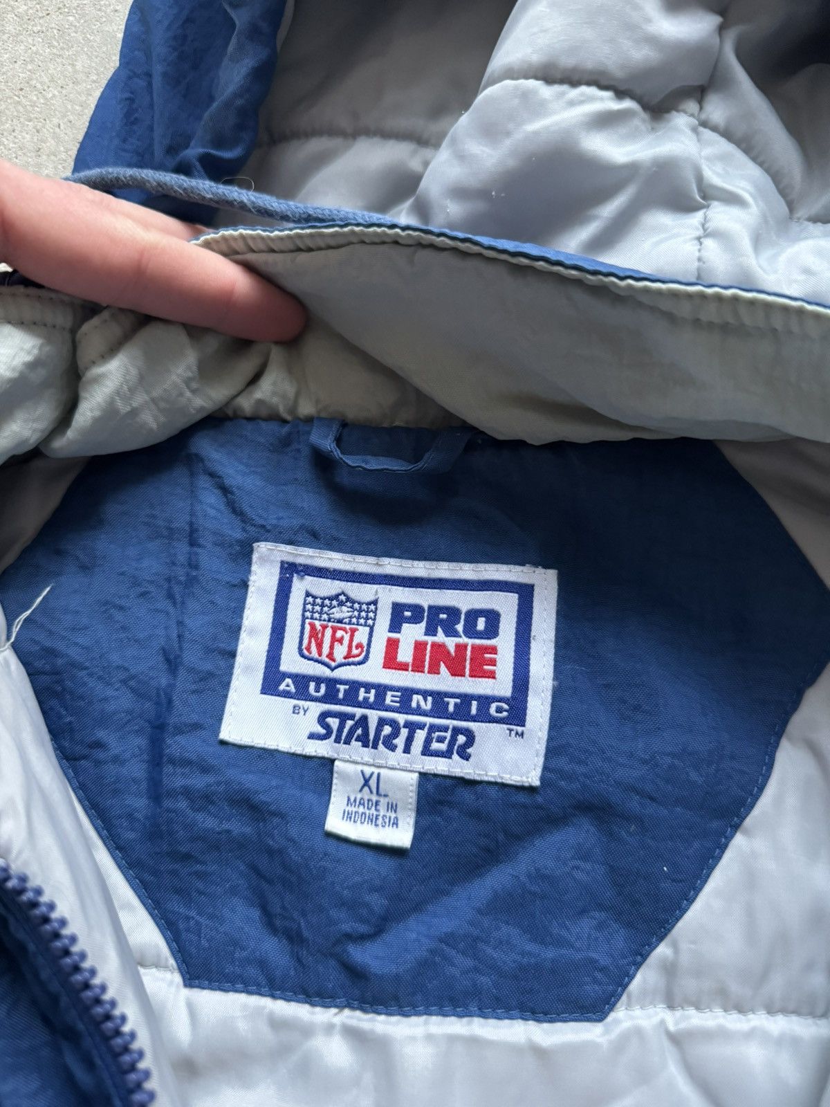 NFL 90s Vintage NFL COWBOYS rare Anorac Warm Jacket Size US XL / EU 56 / 4 - 7 Thumbnail