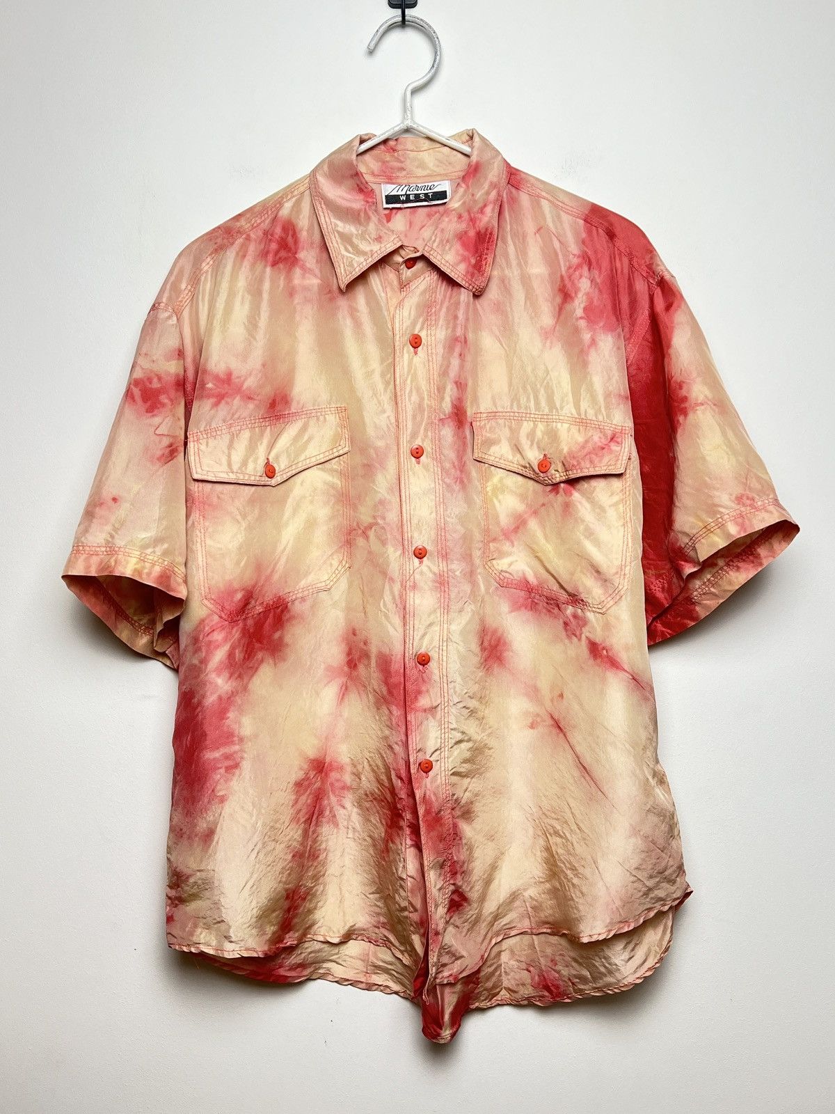 Seditionaries vintage silk shirt shimmer tie dye 1/1 Size US M / EU 48-50 / 2 - 1 Thumbnail