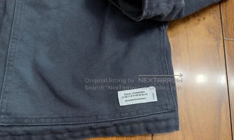 Wtaps Wtaps Military Jacket, Carbon Grey Size US M / EU 48-50 / 2 - 3 Thumbnail
