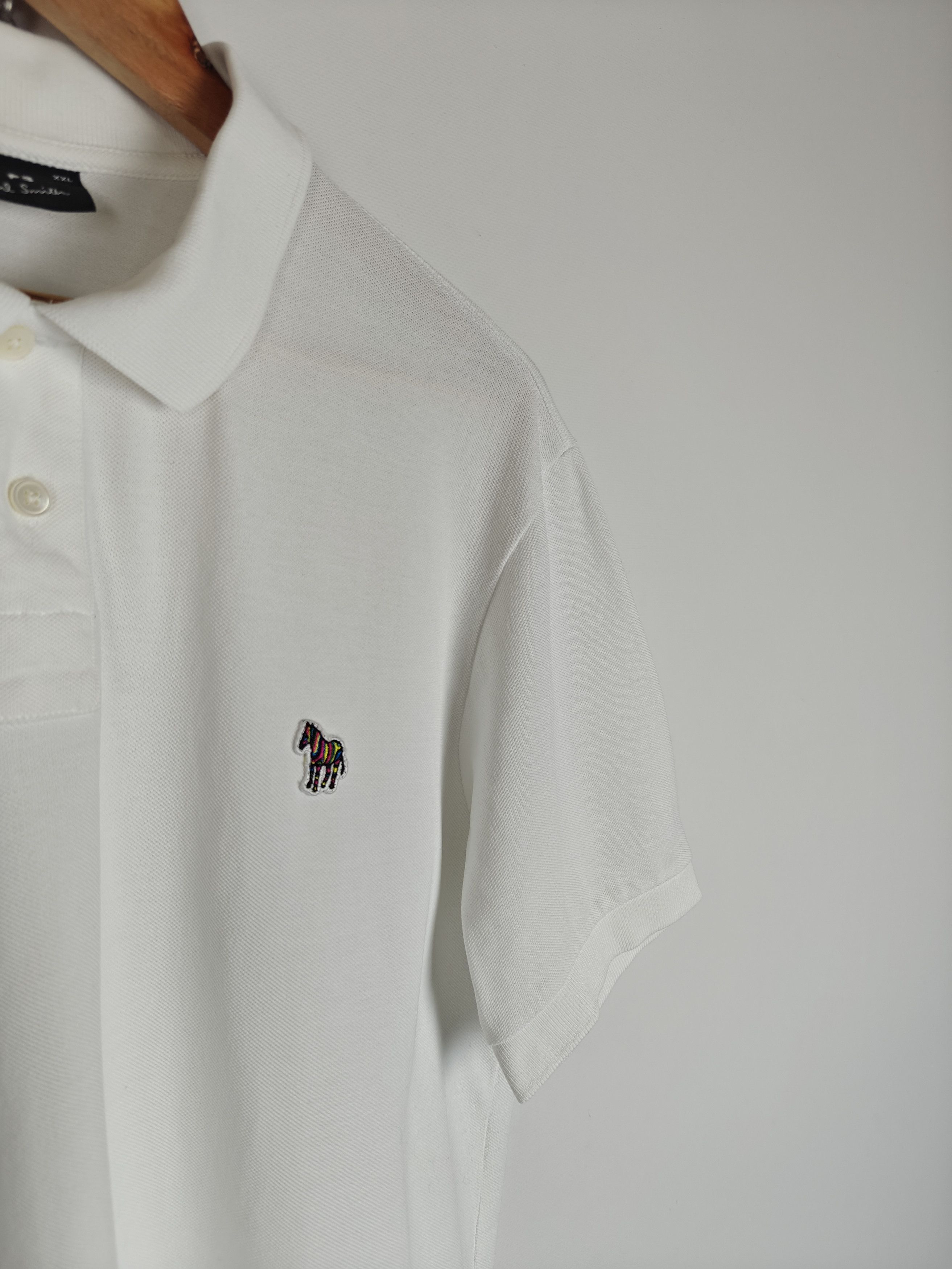 Paul Smith Paul Smith Polo T-Shirt Collared White Tee size XXL Size US XXL / EU 58 / 5 - 4 Thumbnail
