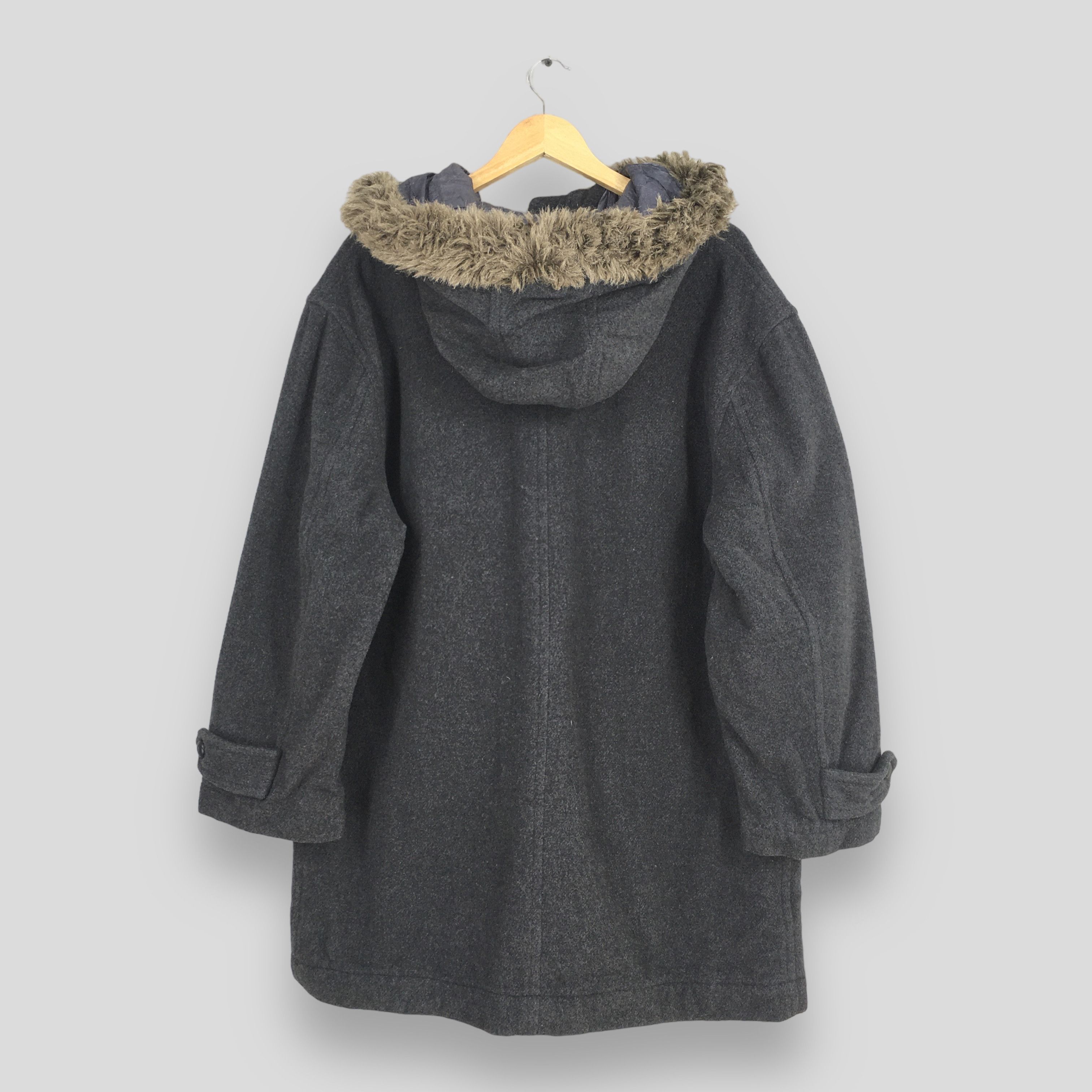 Nicole Club Vintage Nicole Club Japan Faur Fur Wool Jacket Large Size US L / EU 52-54 / 3 - 7 Thumbnail