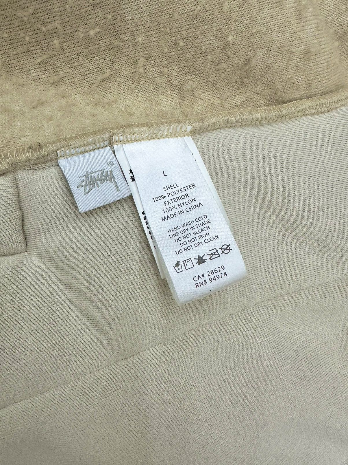 NOMA t.d × Stussy STUSSY X NOMA T.D. FLEECE Size US L / EU 52-54 / 3 - 14 Thumbnail