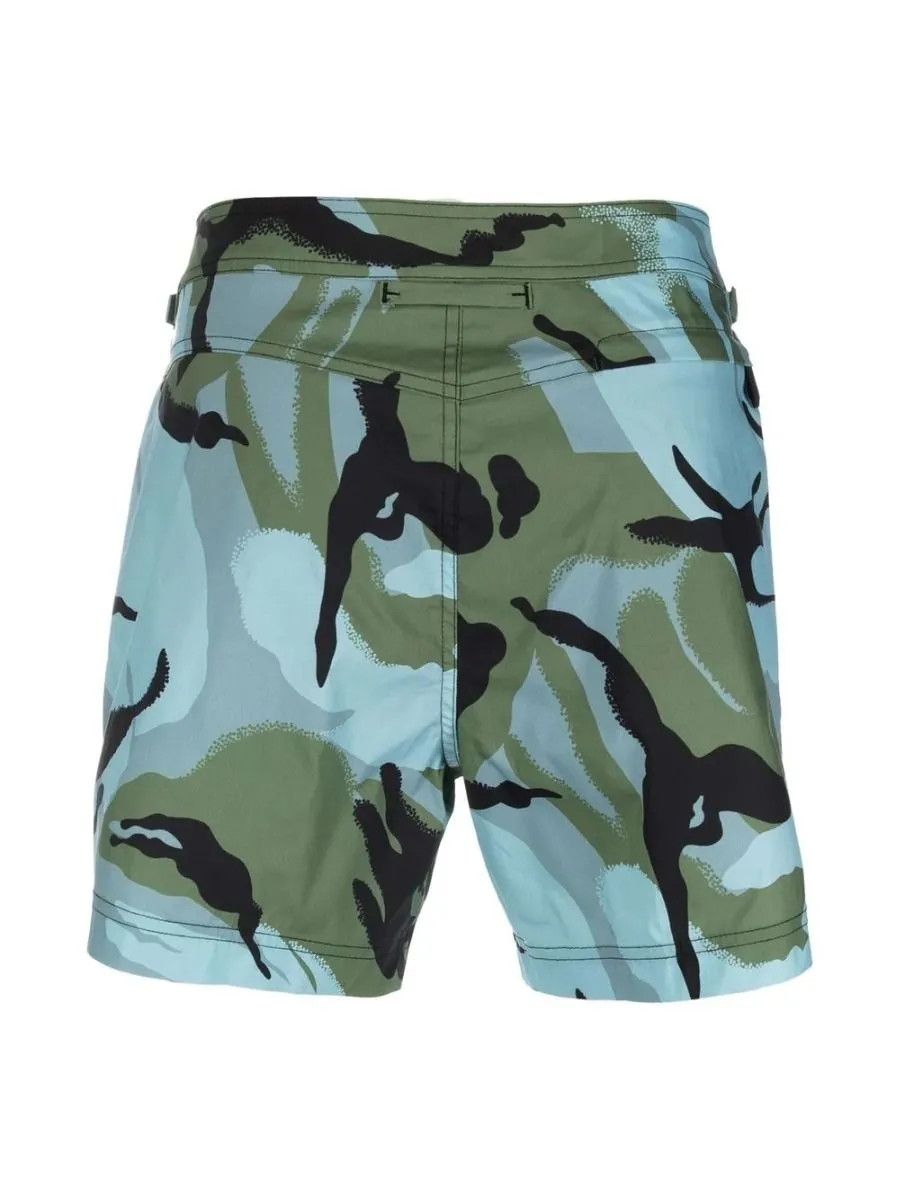 Tom Ford o1loc1c0824 TFB450 Swimwear Short in Multicolor Size US 34 / EU 50 - 2 Thumbnail