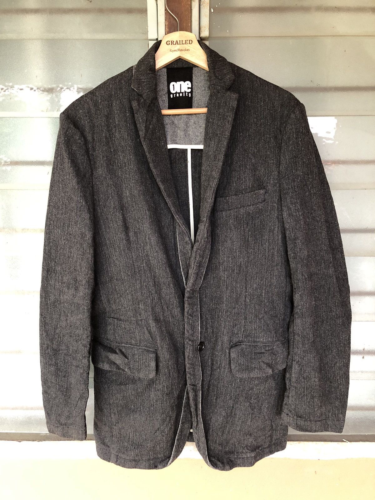 14th Addiction × Japanese Brand One Gravity Coat Jacket Size US L / EU 52-54 / 3 - 1 Thumbnail