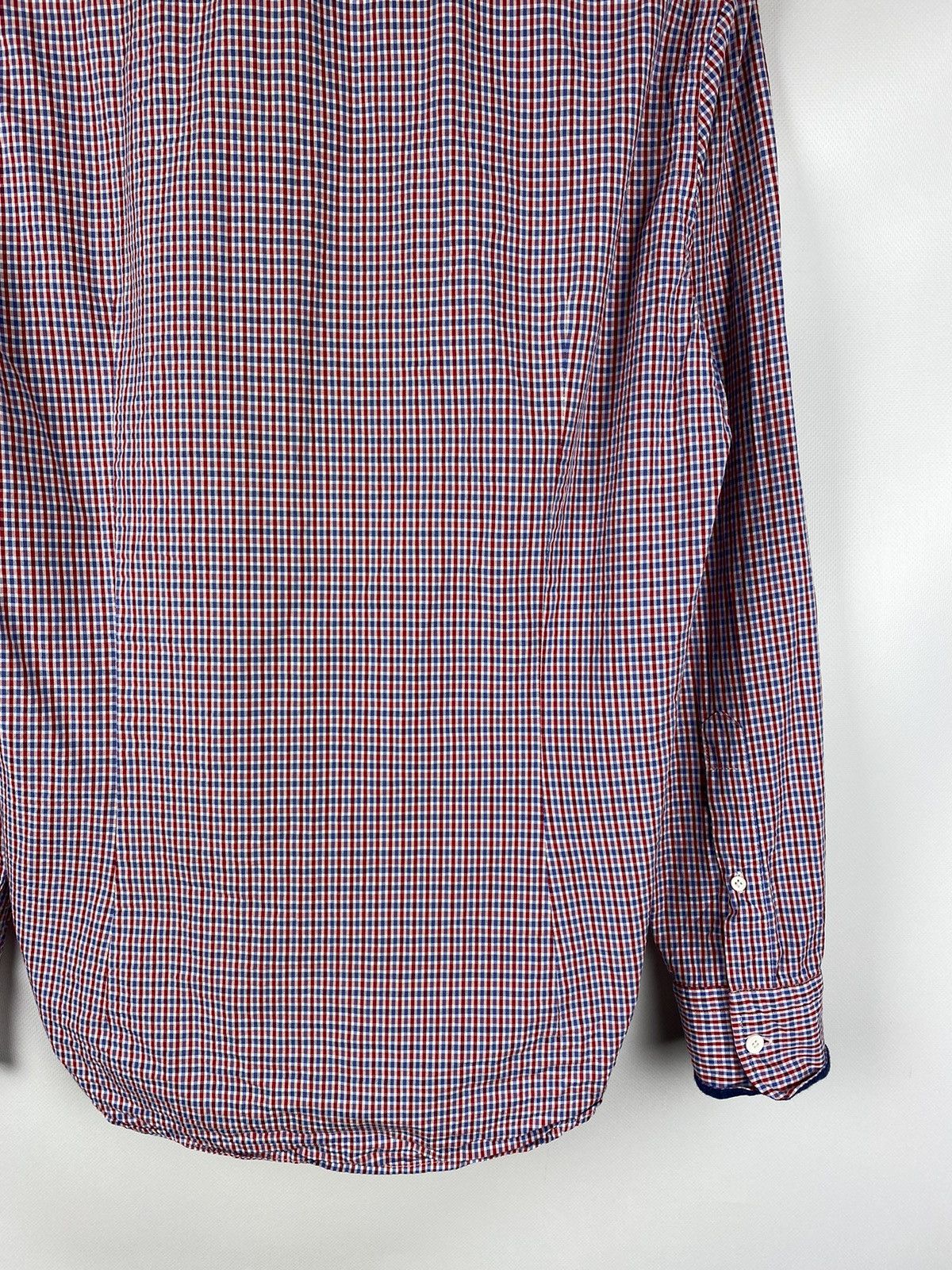 Boggi Boggi Milano men’s long sleeve plaid button up shirt size L Size US L / EU 52-54 / 3 - 20 Thumbnail