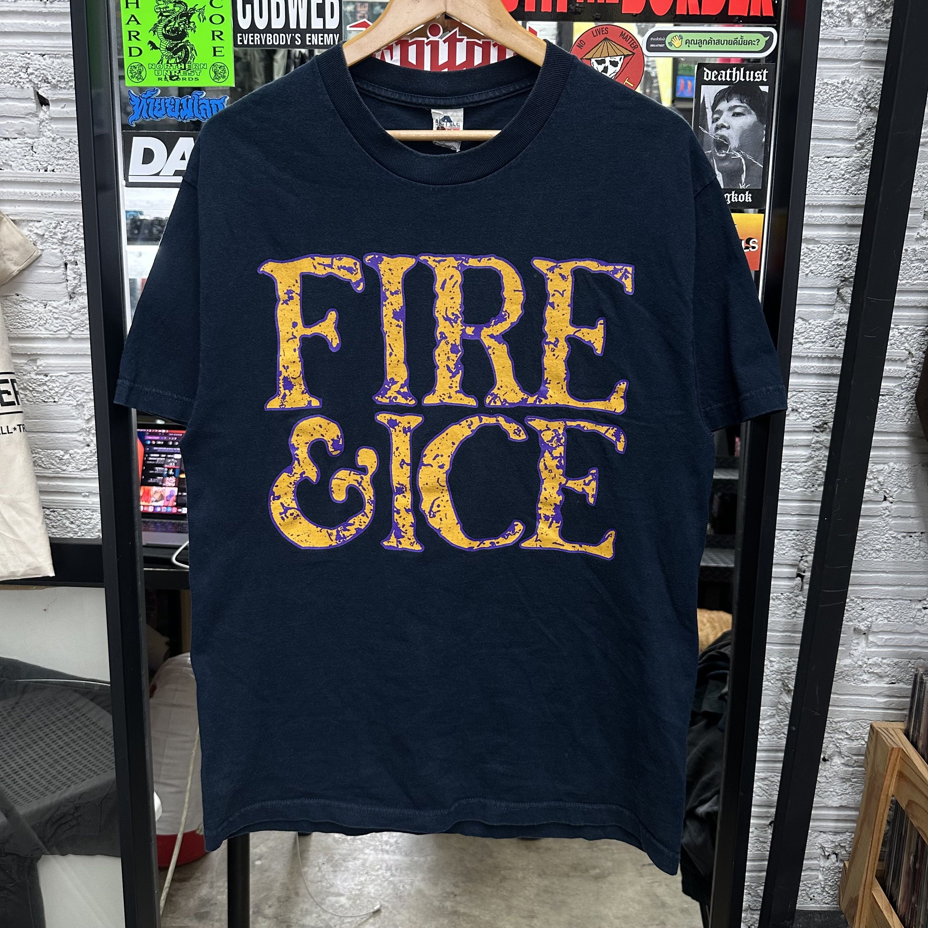 Band Tees FIRE & ICE GRIM SHIRT Size US L / EU 52-54 / 3 - 1 Thumbnail