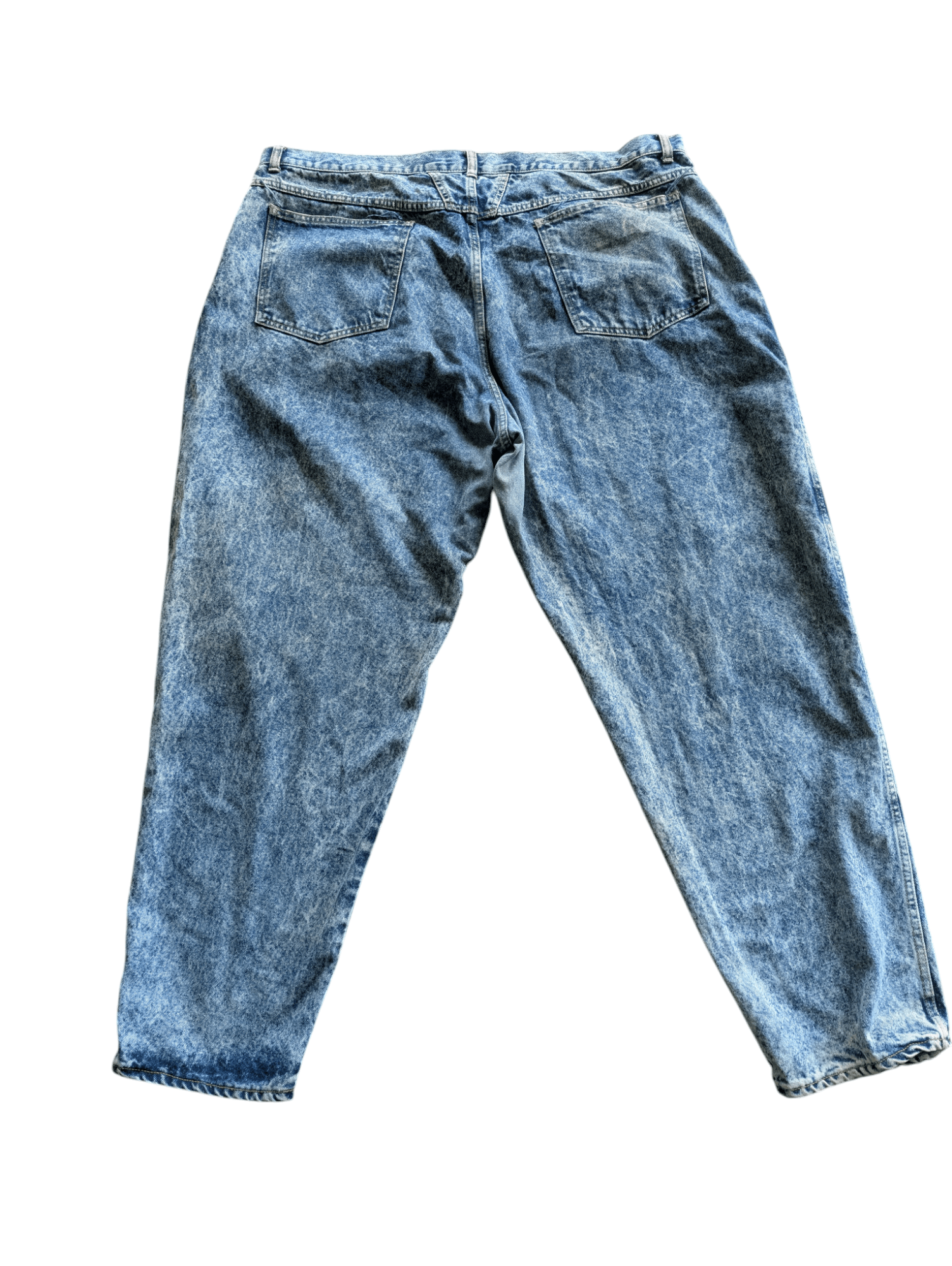Edwin Vintage Edwin Acid Wash High Waist Baggy Jeans Size US 44 / EU 60 - 2 Thumbnail