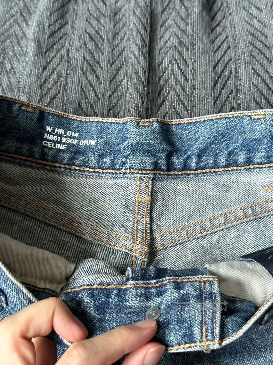 Celine CELINE Triomphe Chain Jeans| Size 27" / US 4 / IT 40 - 3 Thumbnail