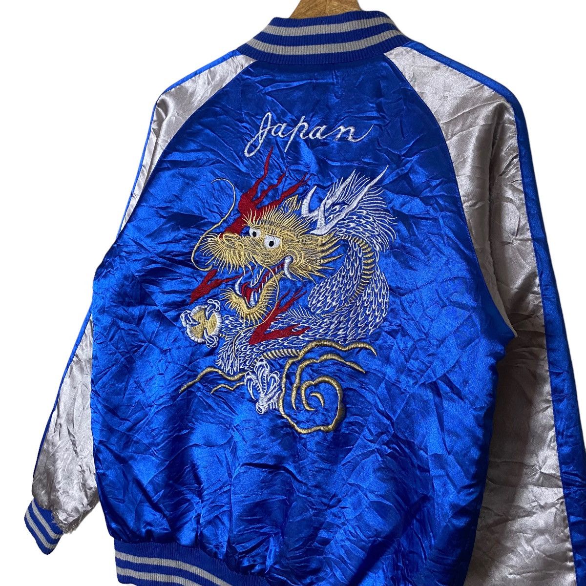 Other Vintage !! Jimmy Dragon Full Zipper Embroidery Japan Sukajan Size US M / EU 48-50 / 2 - 13 Thumbnail