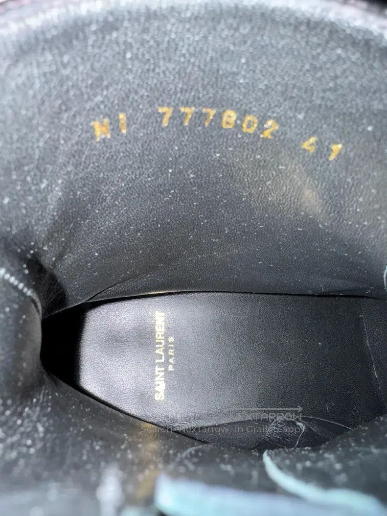 Saint Laurent Paris Saint Laurent Paris Crinkle Boots Men's Boots Size US 8 / EU 41 - 8 Thumbnail