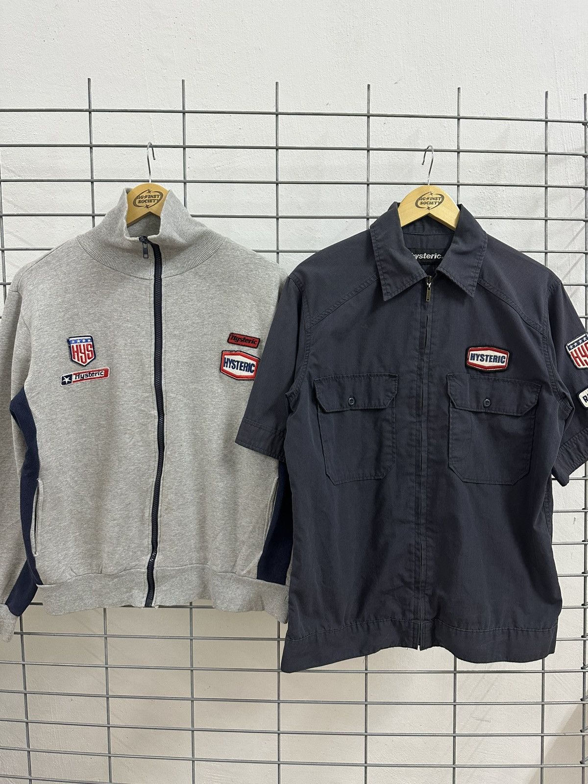 Hysteric Glamour Combo Hysteric Glamour Racing Team Zipper Workshirt/Jacket Size US L / EU 52-54 / 3 - 1 Thumbnail