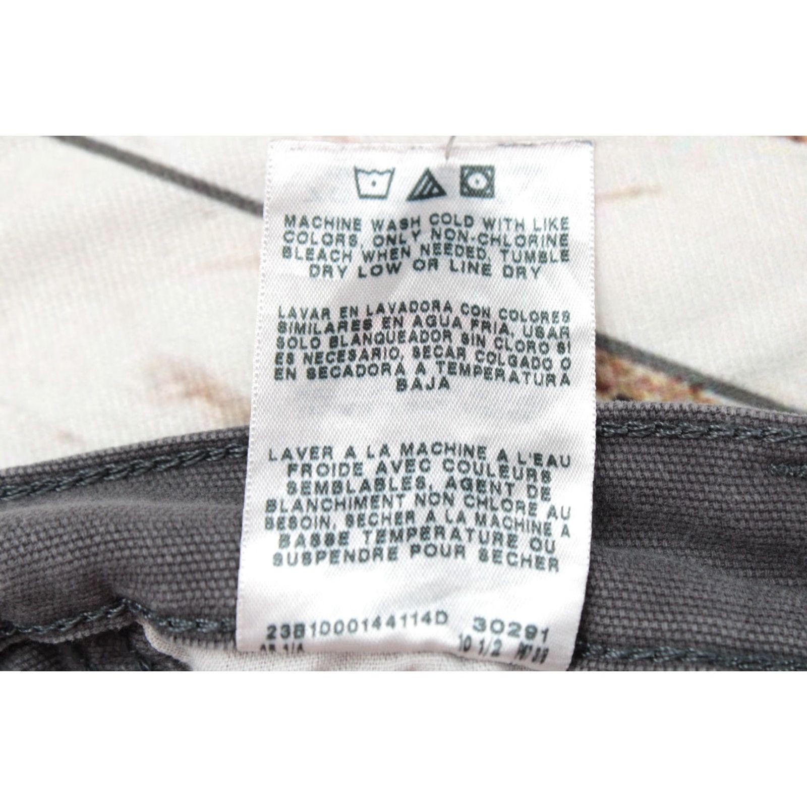 Wrangler VINTAGE Wrangler Carpenter Utility Shorts Men's 40 Gray Cargo Canvas Work Wear Size US 40 / EU 56 - 6 Thumbnail