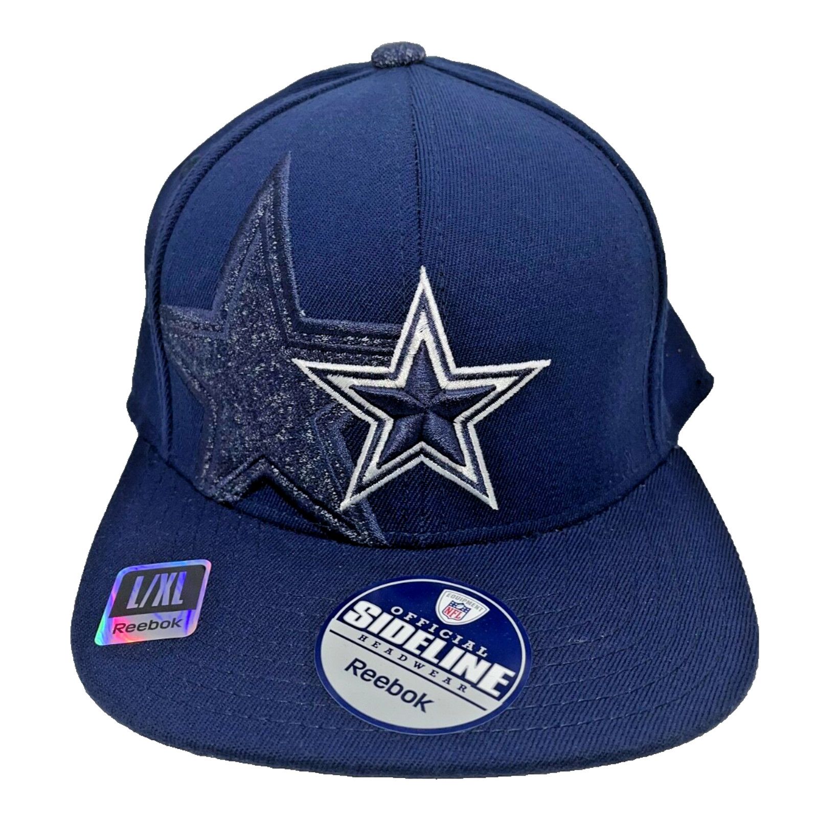 Reebok Dallas Cowboys NFL Reebok Sideline Men's Stretch Fit Hat Size ONE SIZE - 2 Thumbnail