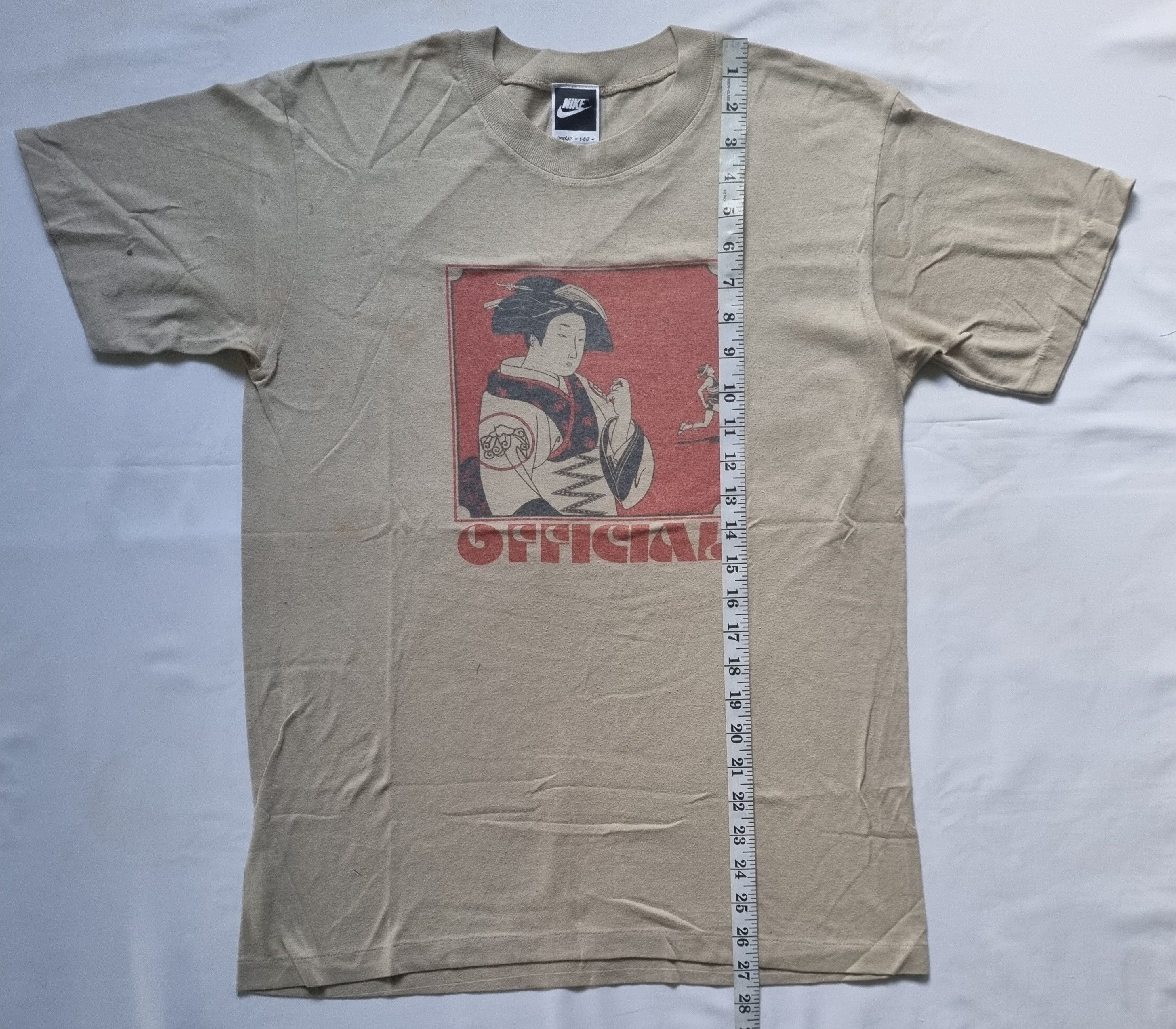 Nike × Vintage Vtg Nike Geisha Official Race Committee Cascade Run Off Tee Size US S / EU 44-46 / 1 - 4 Thumbnail