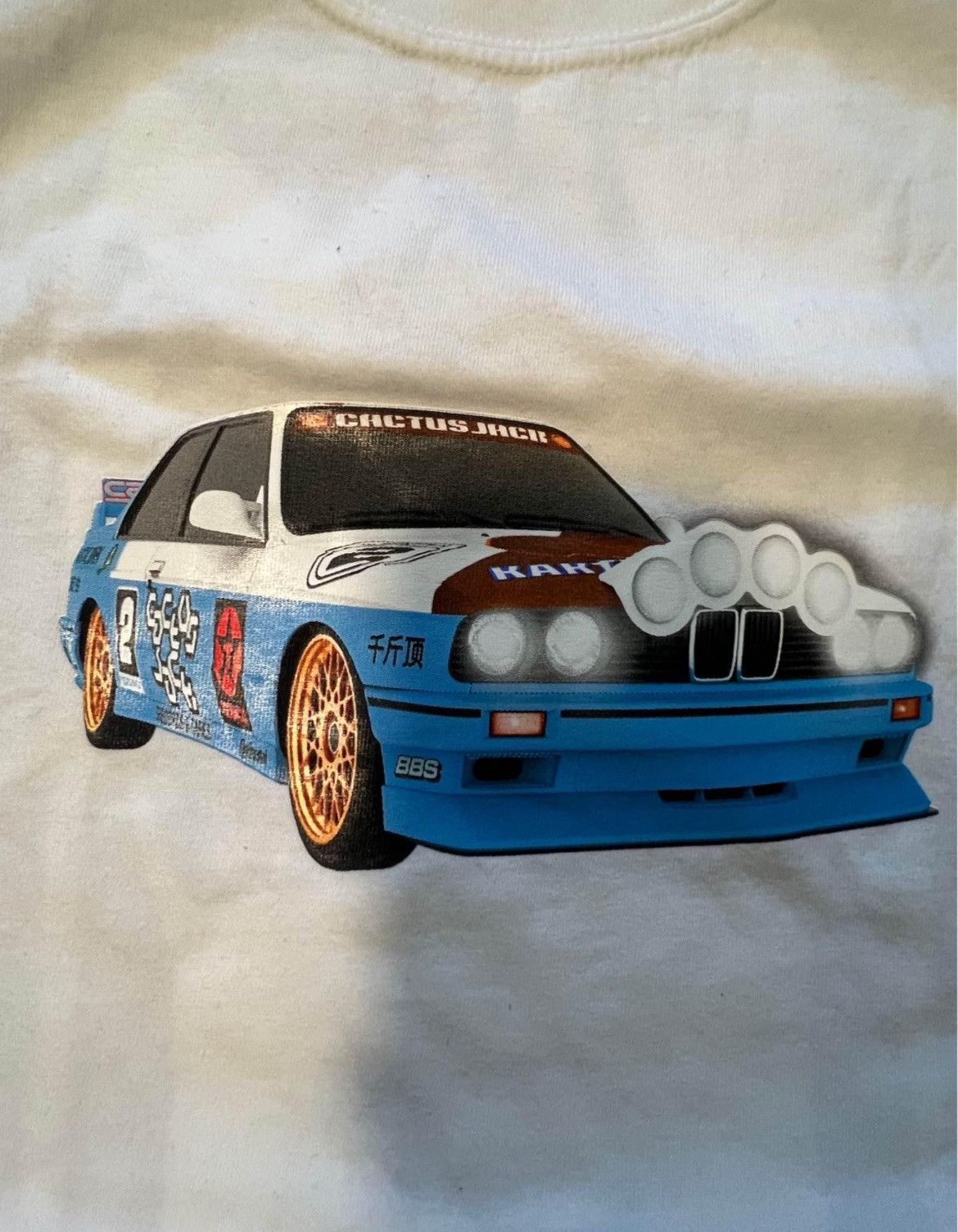 Travis Scott Travis Scott Jackboys race tee Size US M / EU 48-50 / 2 - 2 Thumbnail