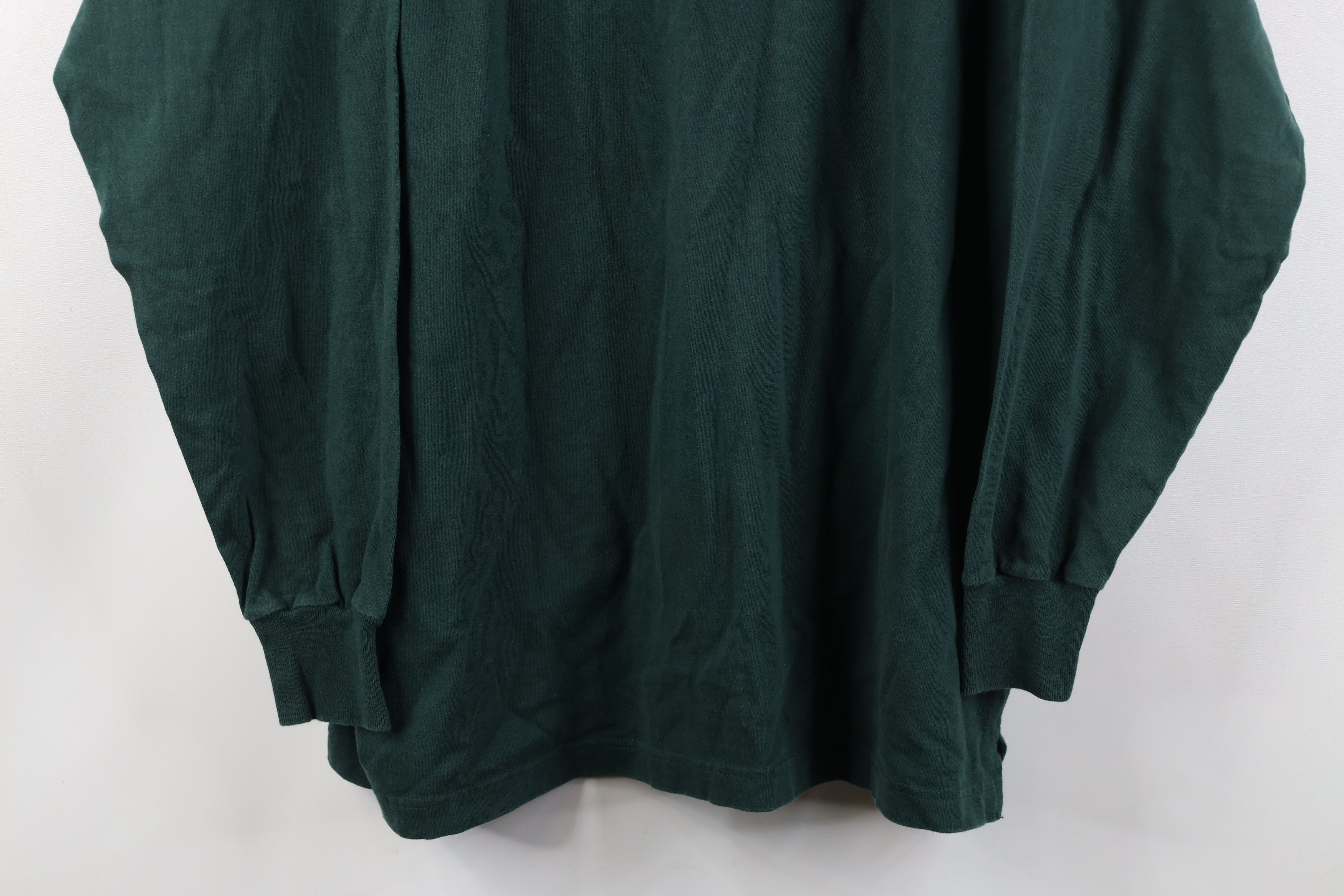 Vintage Vintage 90s Streetwear Heavy Long Sleeve Henley T-Shirt Size US L / EU 52-54 / 3 - 3 Thumbnail