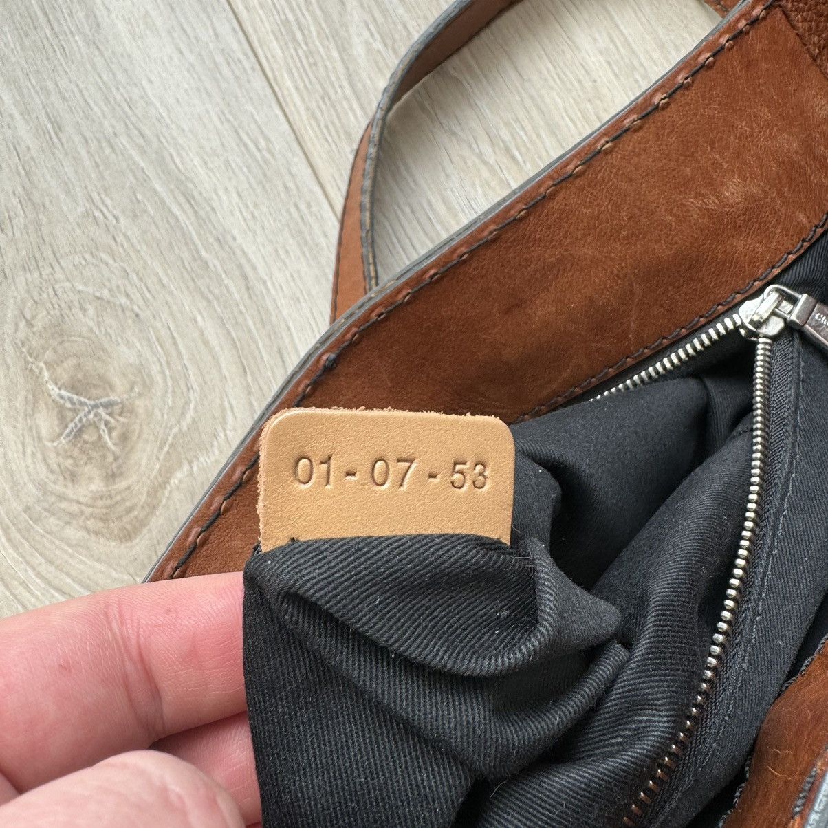 Chloe × Vintage Authentic Vintage Chloé Leather Bag Handbag Brown Size ONE SIZE - 8 Thumbnail